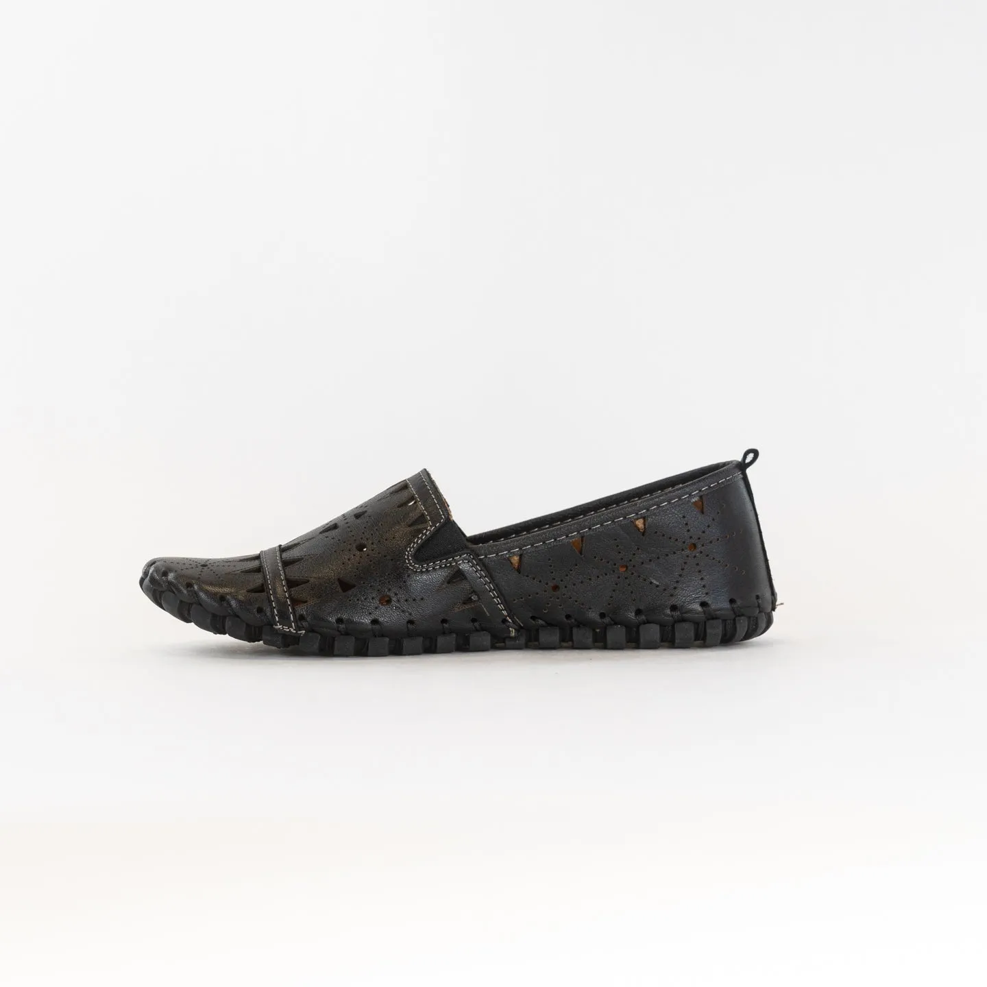 Spring Step Fusaro (Women's) - Black air mesh