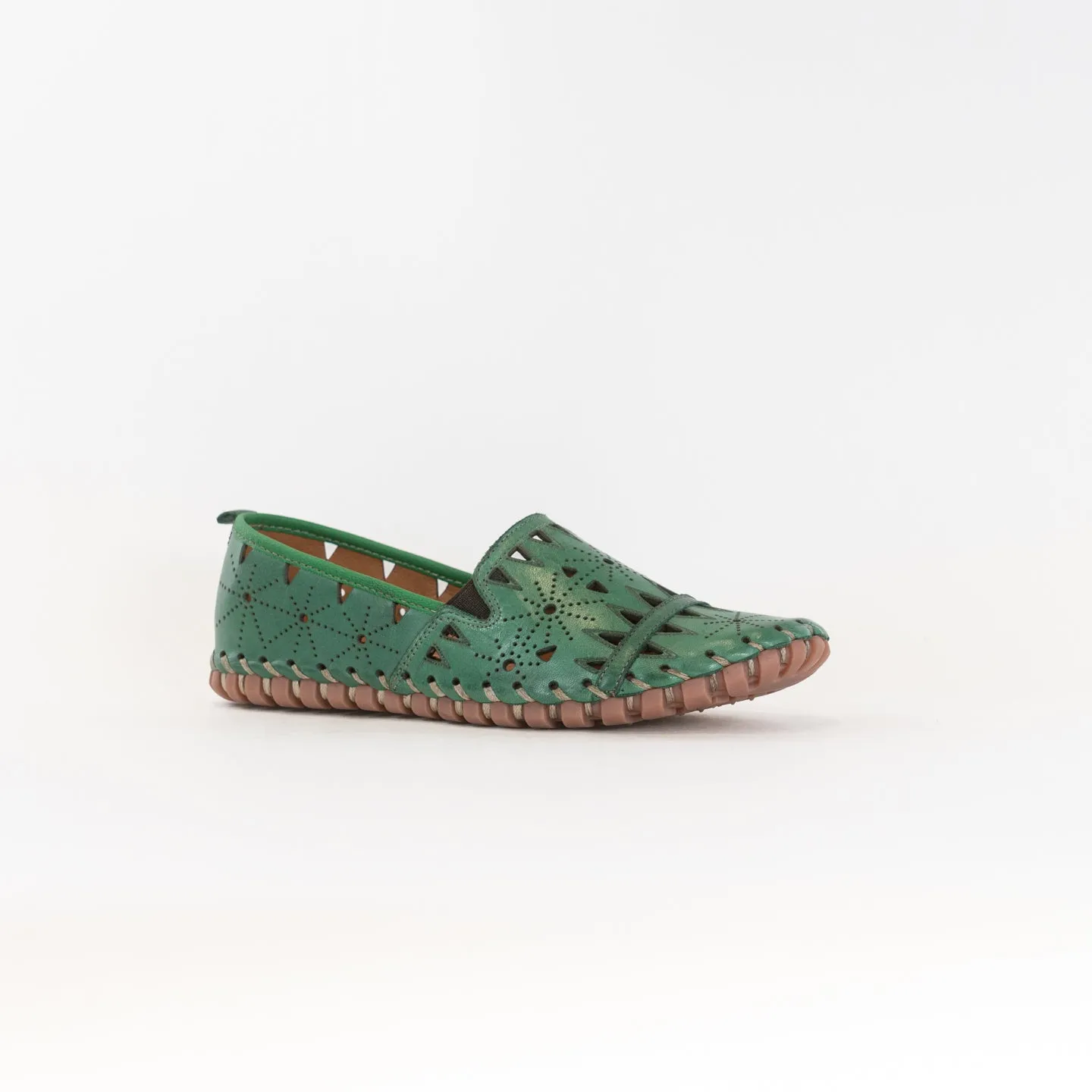 Spring Step Fusaro (Women's) - Green soft footbed