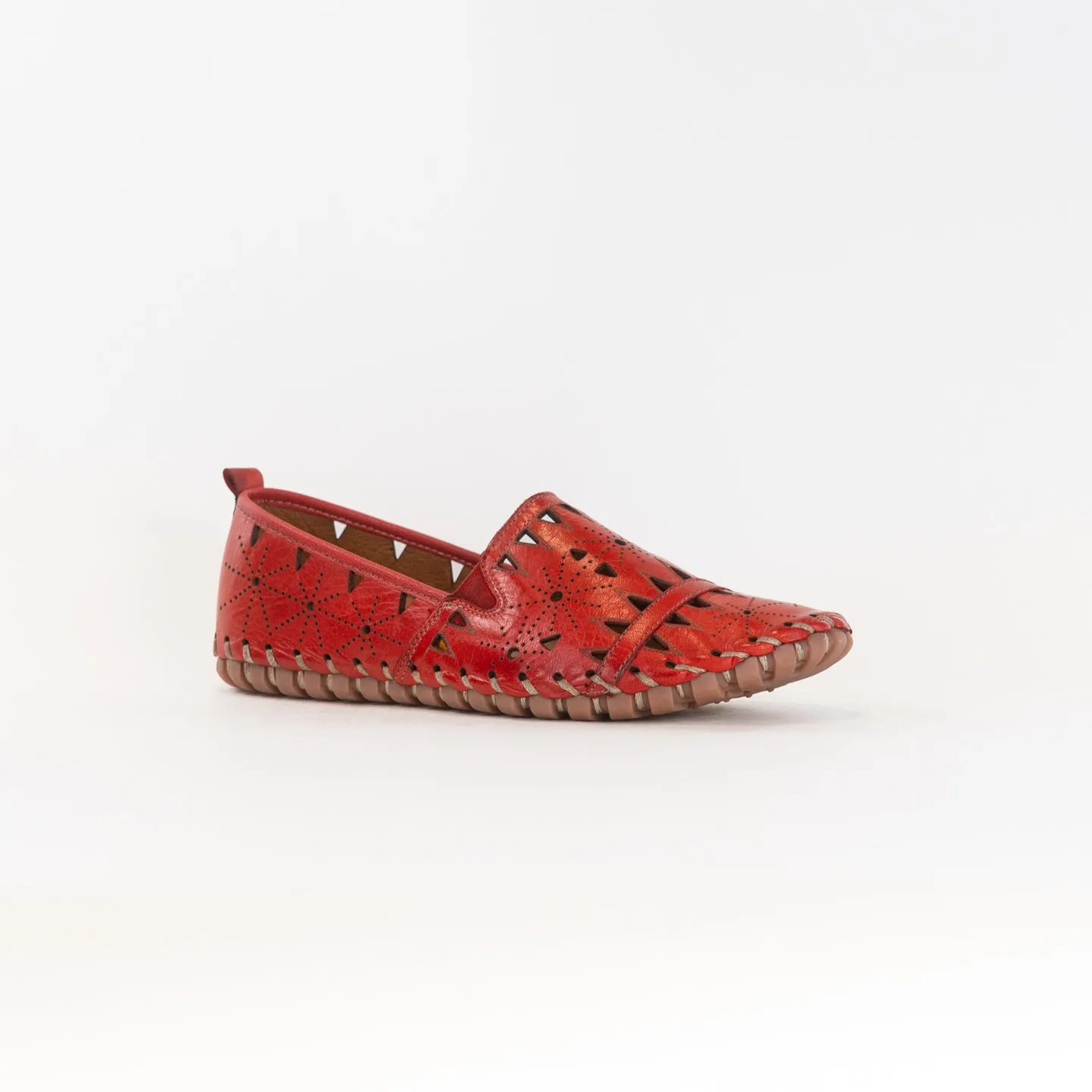 Spring Step Fusaro (Women's) - Red wet shield