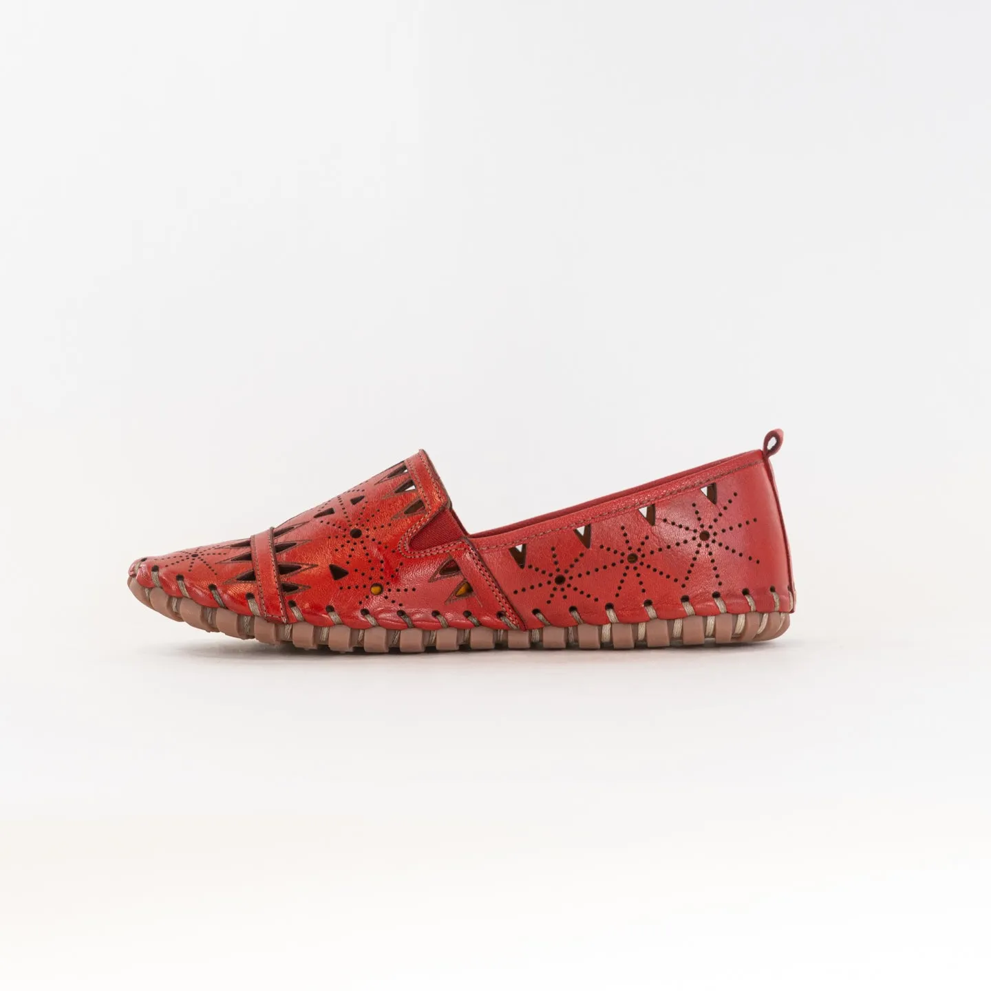 Spring Step Fusaro (Women's) - Red wide fit