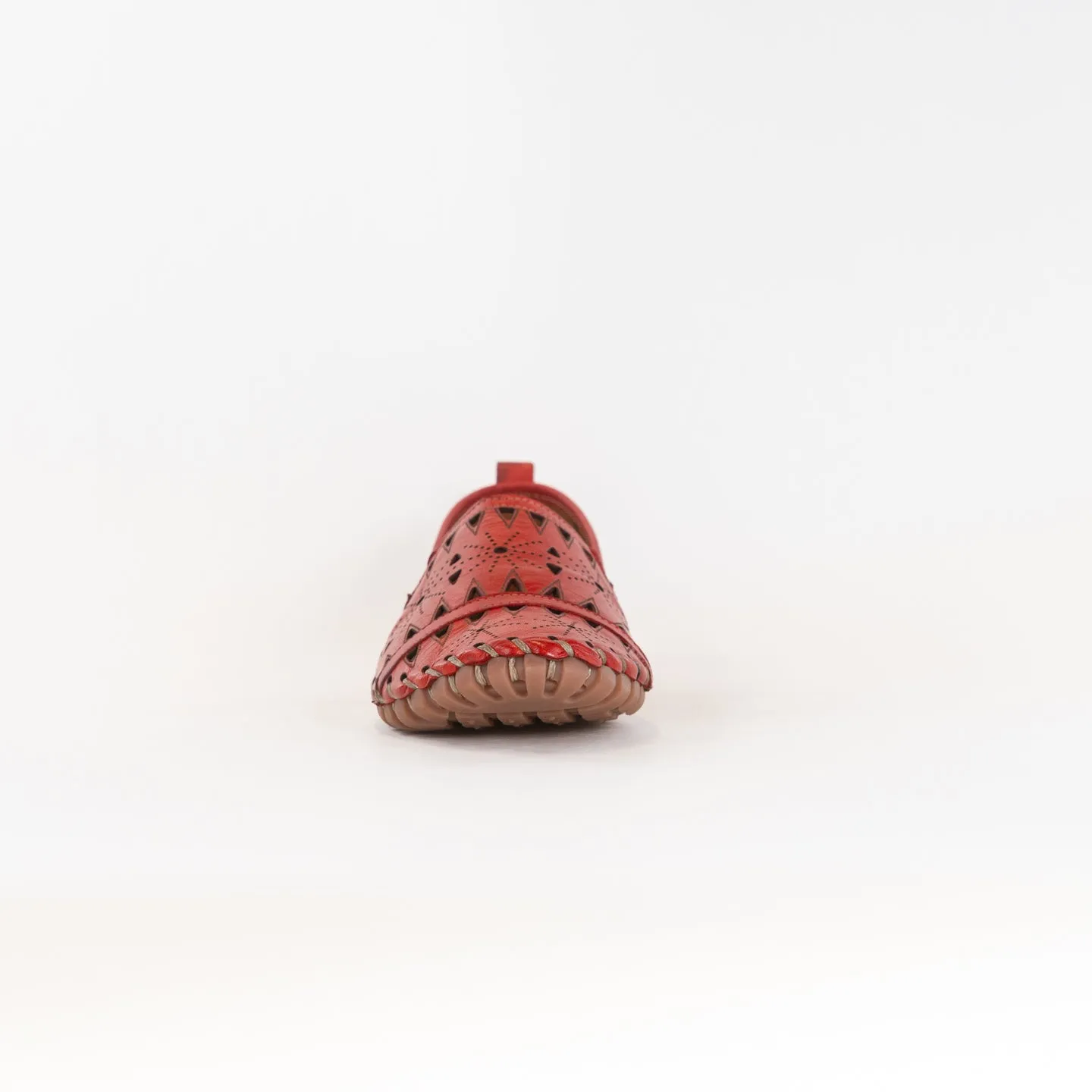 Spring Step Fusaro (Women's) - Red secure lock
