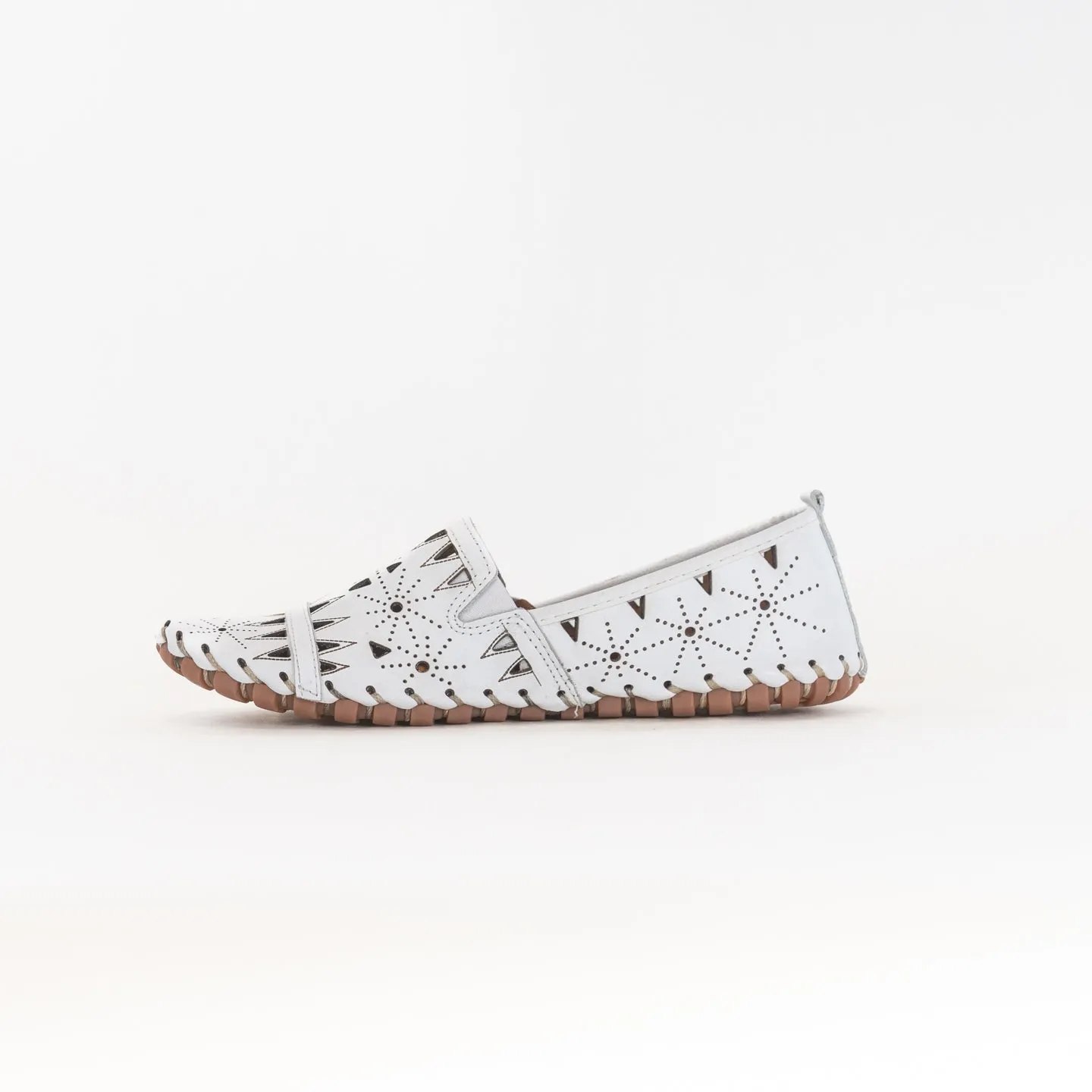 Spring Step Fusaro (Women's) - White toe protection