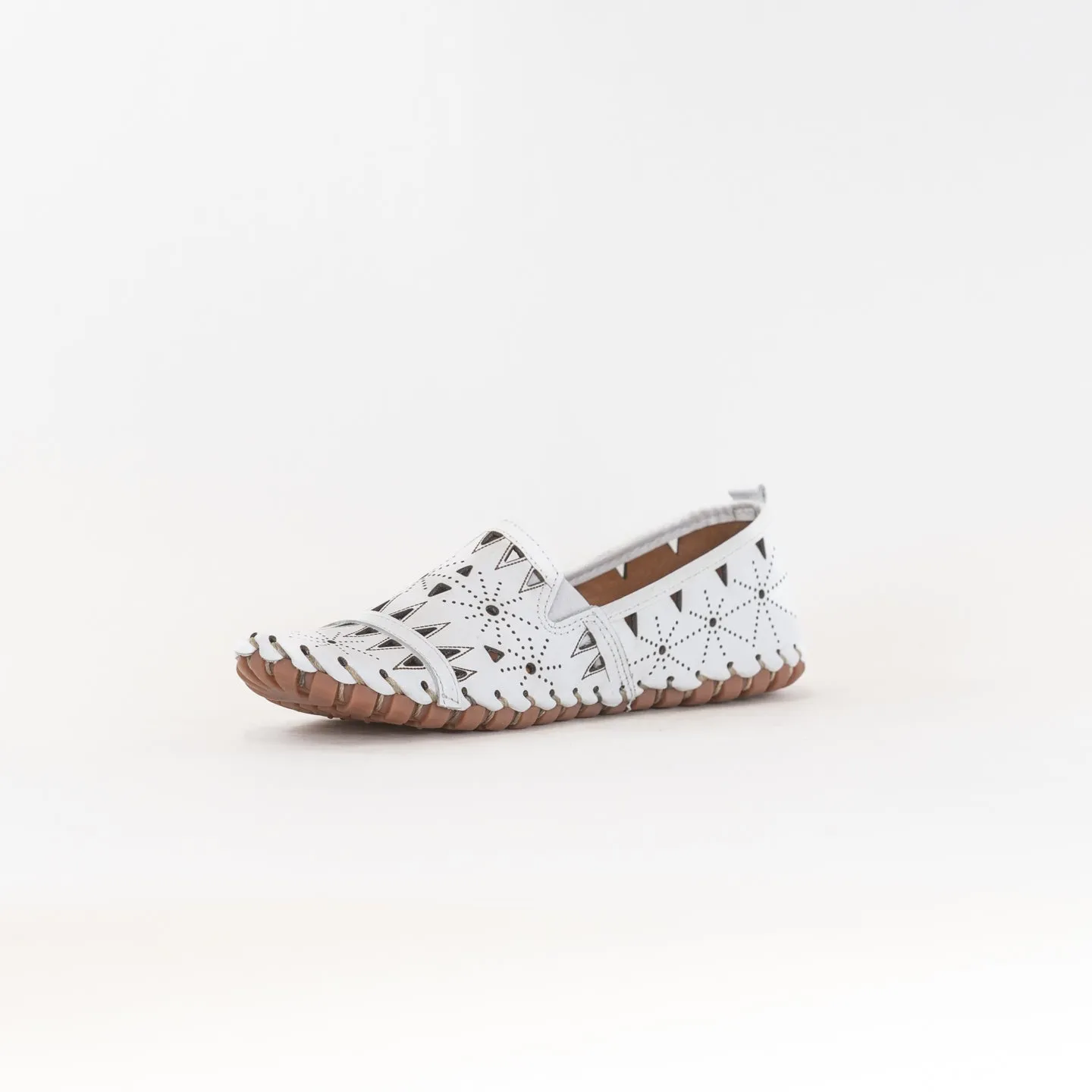 Spring Step Fusaro (Women's) - White weather flex