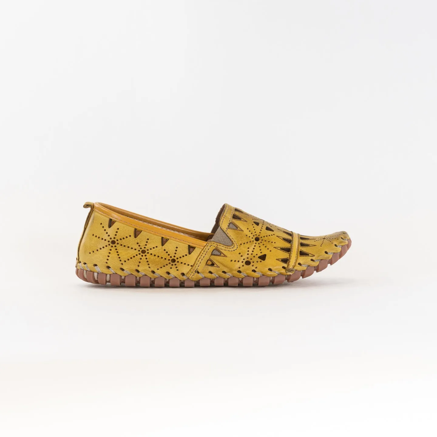 Spring Step Fusaro (Women's) - Yellow comfy fit