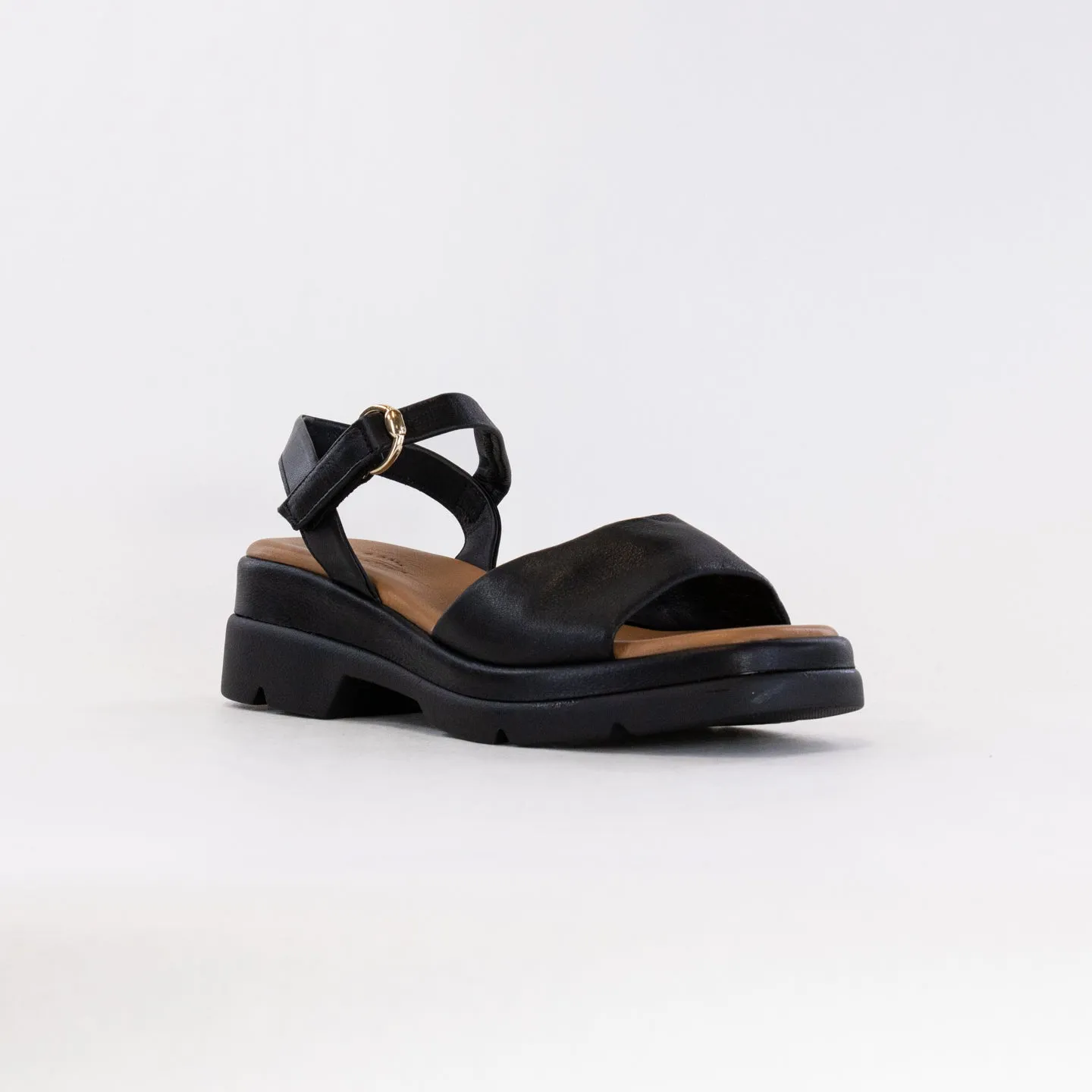 Spring Step Huntington (Women's) - Black Leather City Breeze