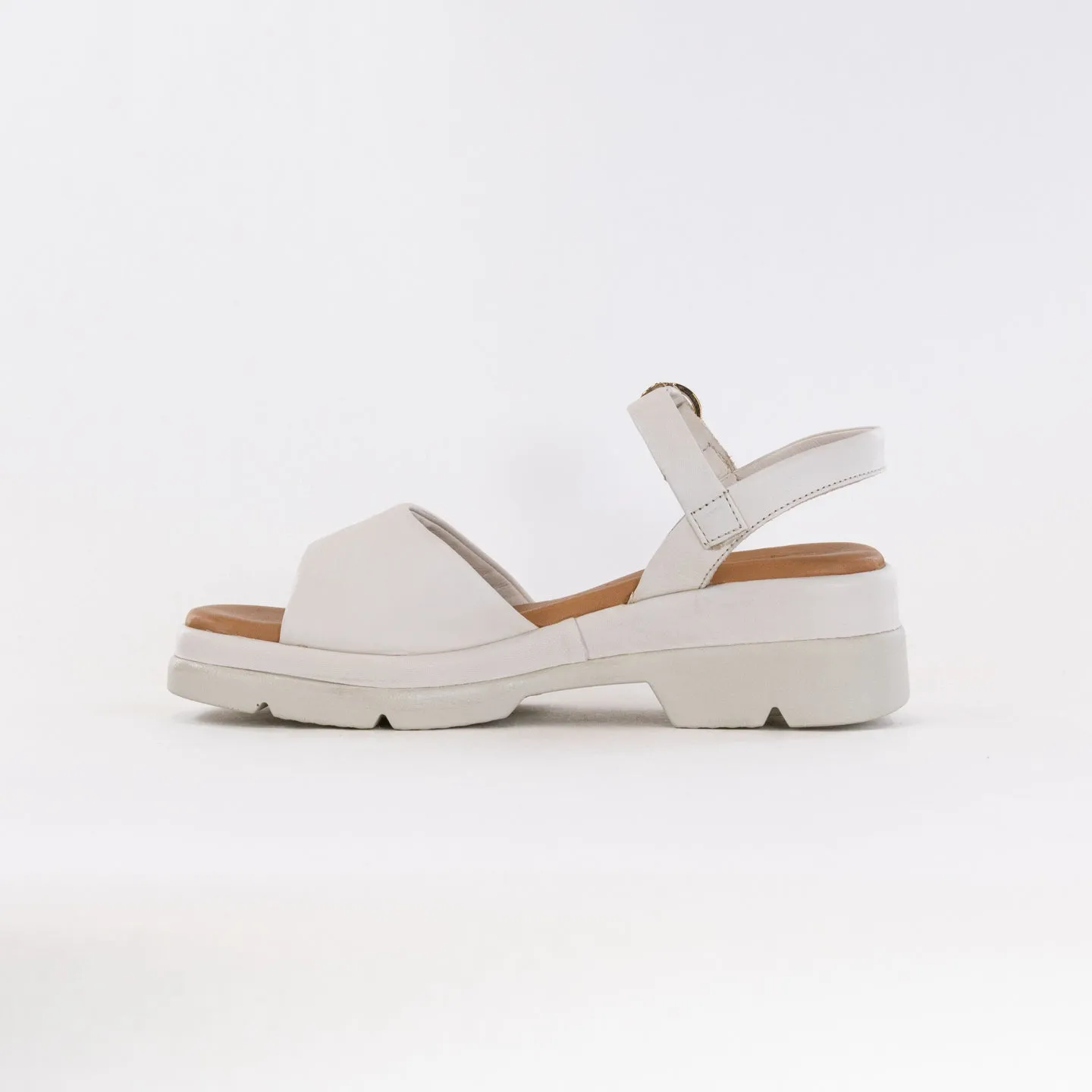 Spring Step Huntington (Women's) - Ivory Leather Feel Free