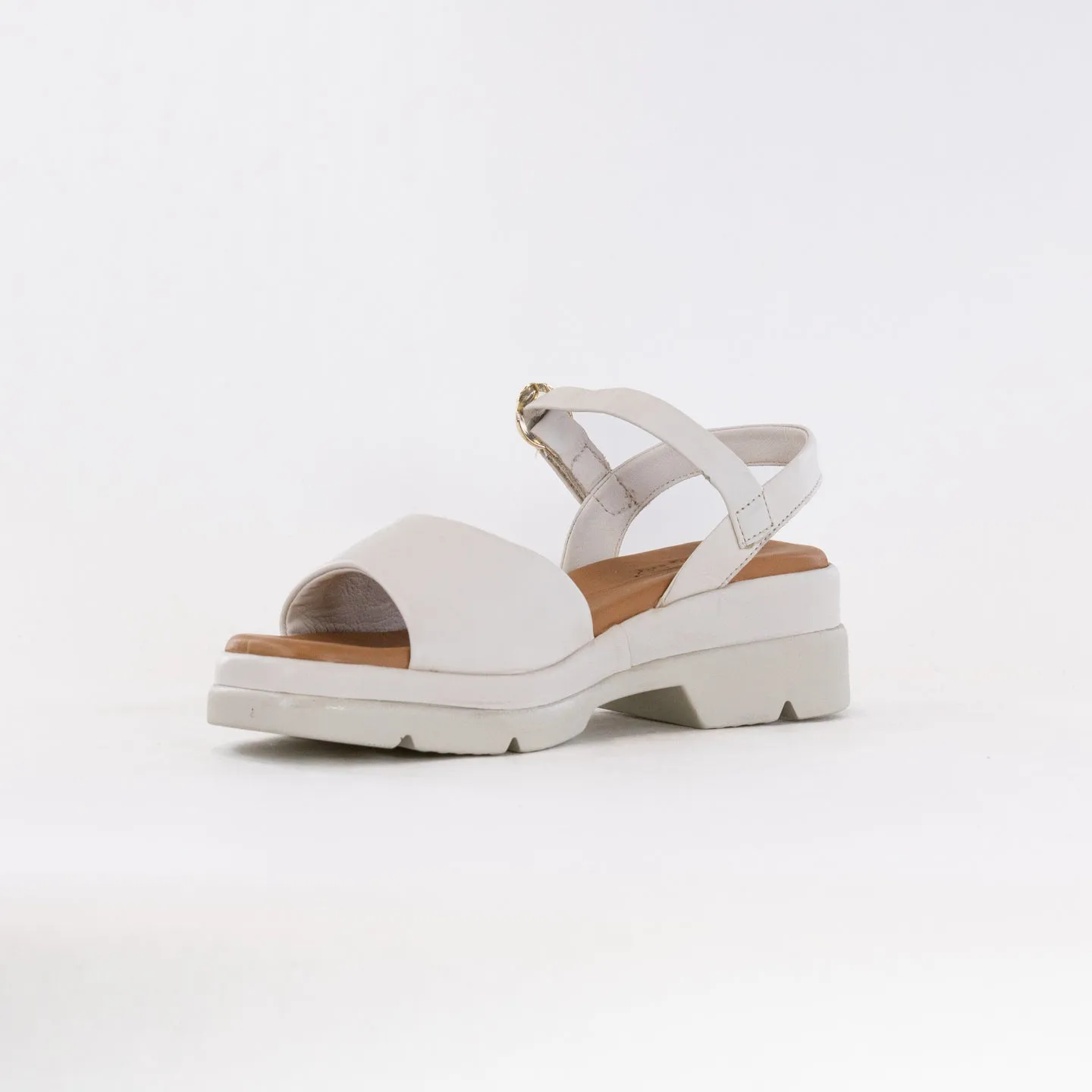 Spring Step Huntington (Women's) - Ivory Leather Art Mood