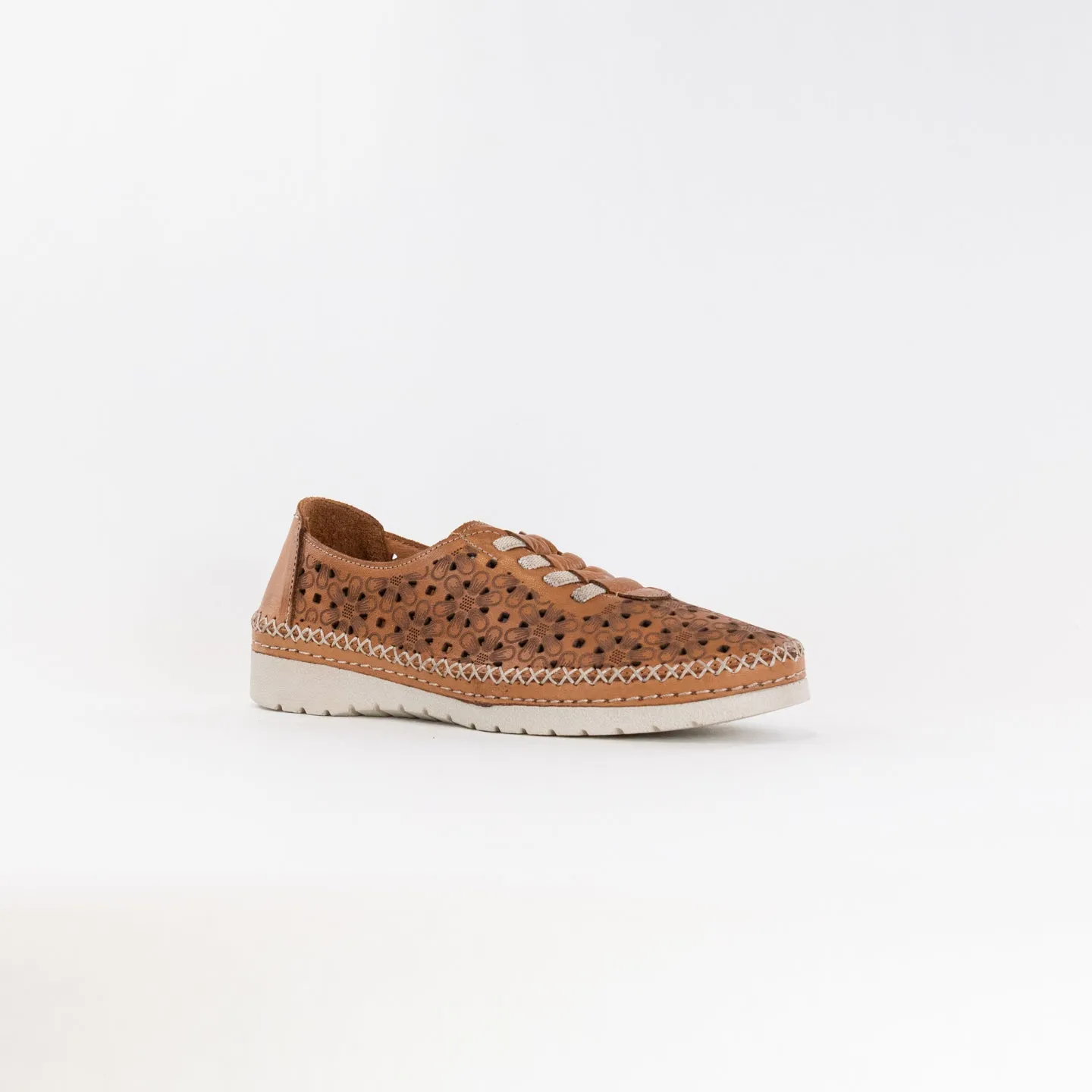 Spring Step Indi (Women's) - Camel celebrity inspired