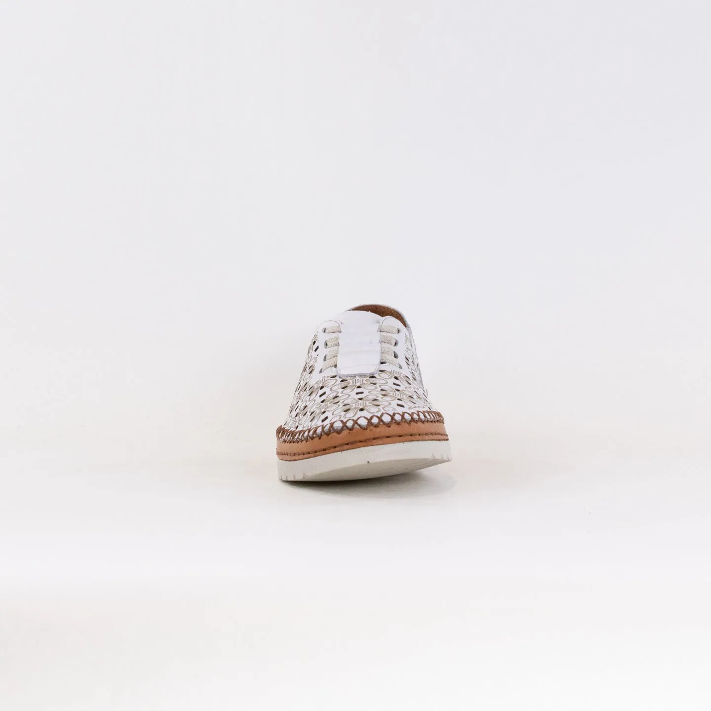 Spring Step Indi (Women's) - White Leather global style