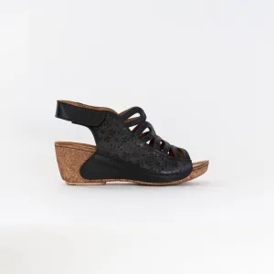 Spring Step Inocencia (Women's) - Black Bare Pulse