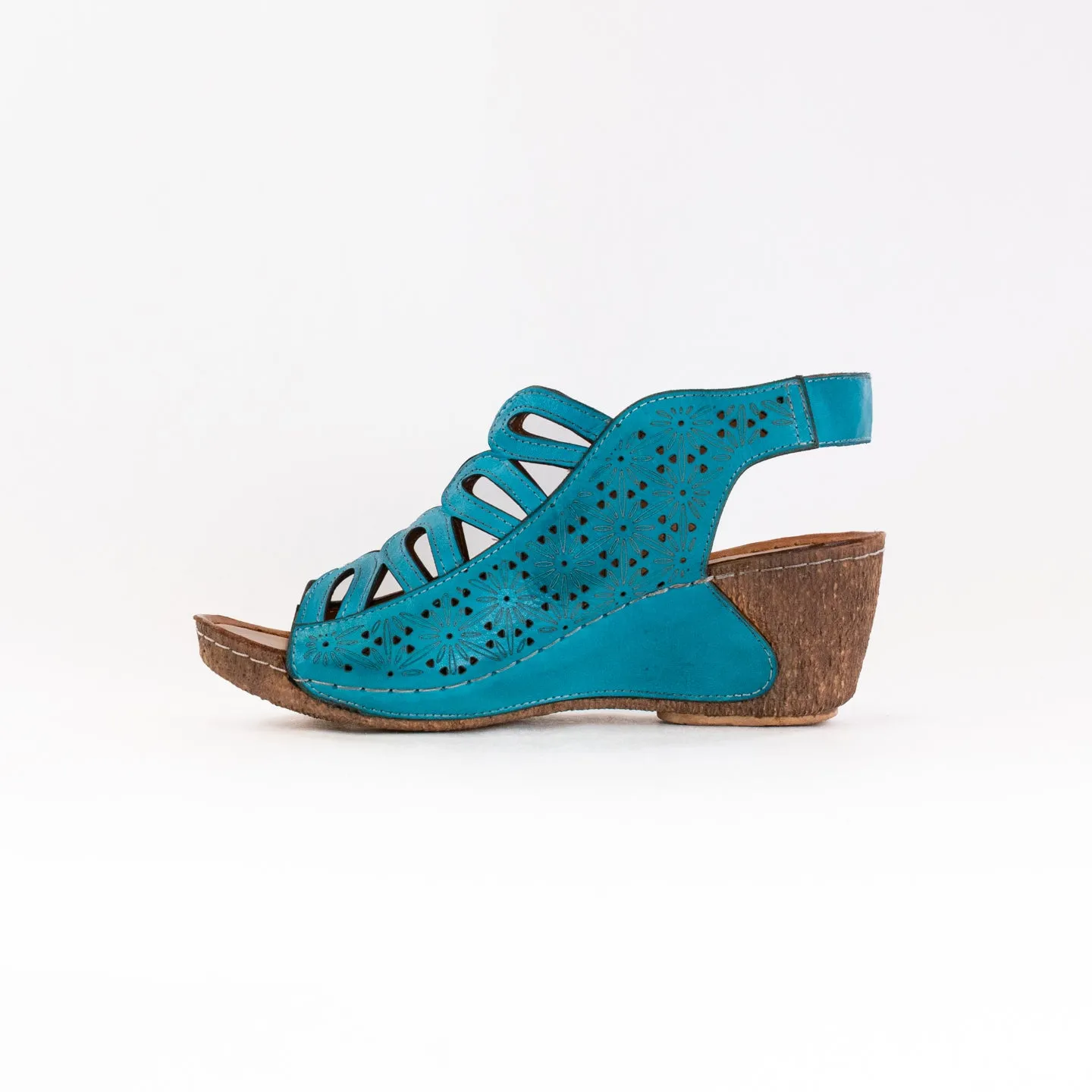 Spring Step Inocencia (Women's) - Turquois Travel Calm