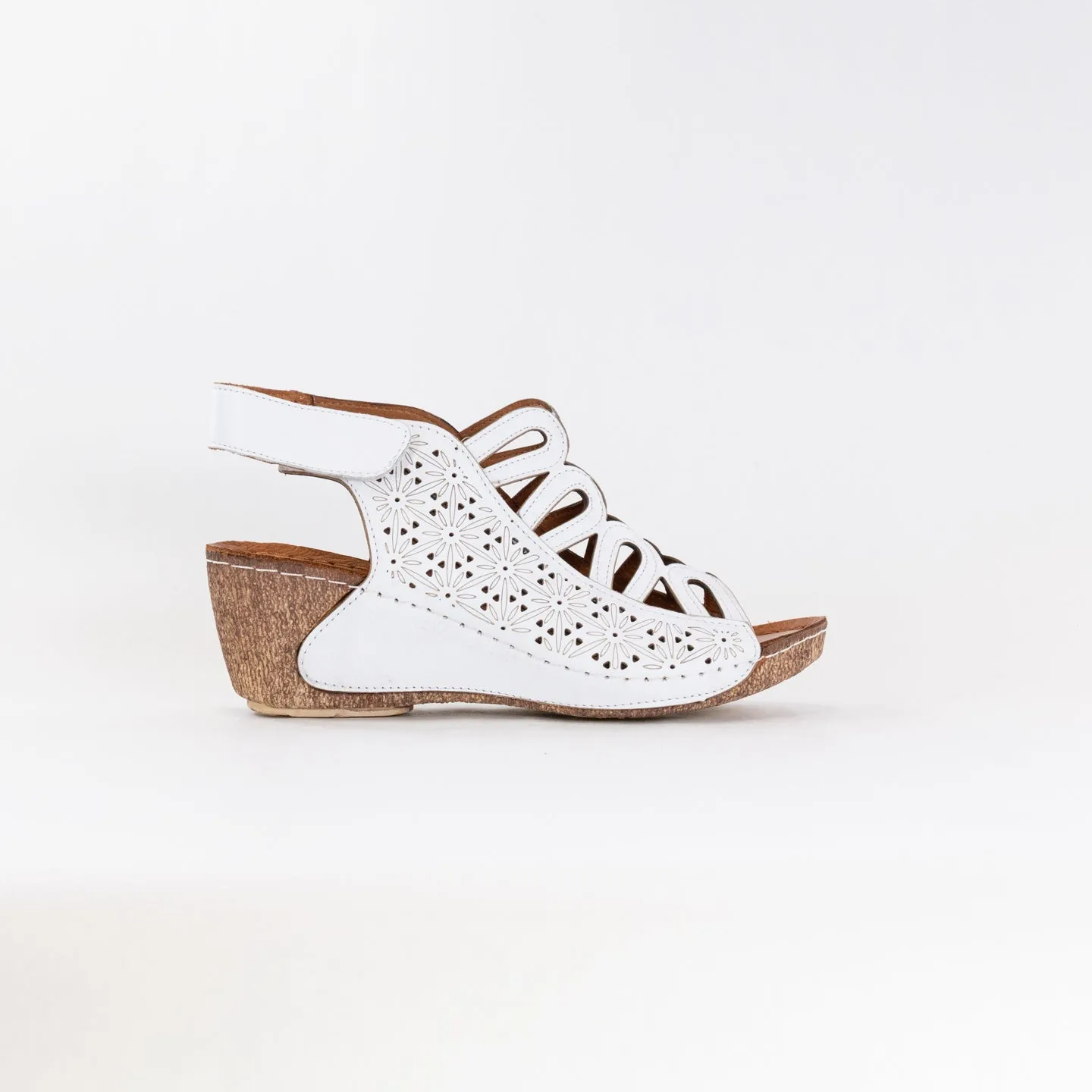 Spring Step Inocencia (Women's) - White Palm Feels