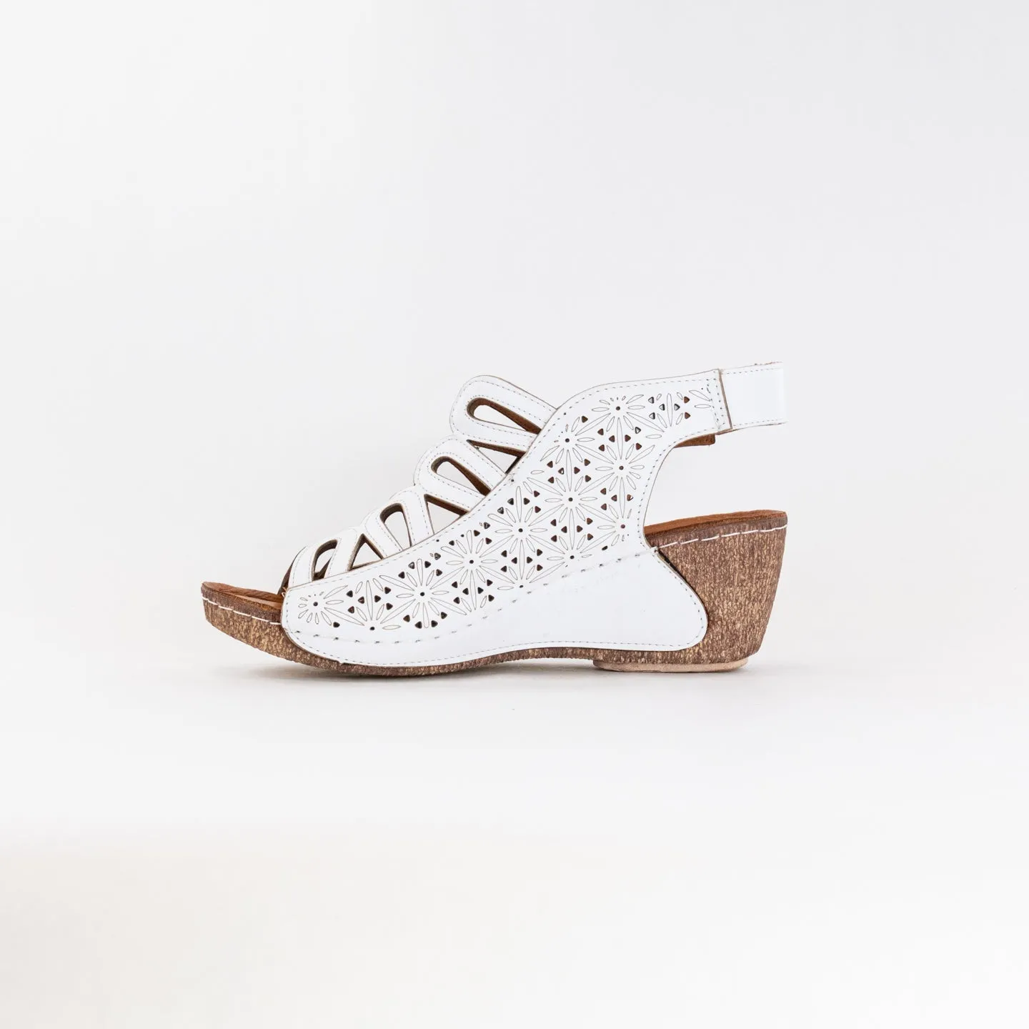 Spring Step Inocencia (Women's) - White Flexible Day