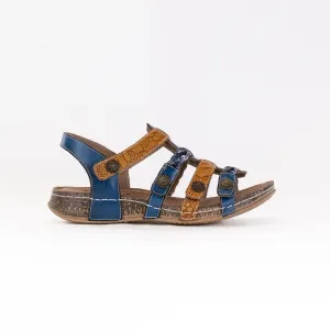 Spring Step L'Artiste Delila (Women's) - Blue Multi Urban Day