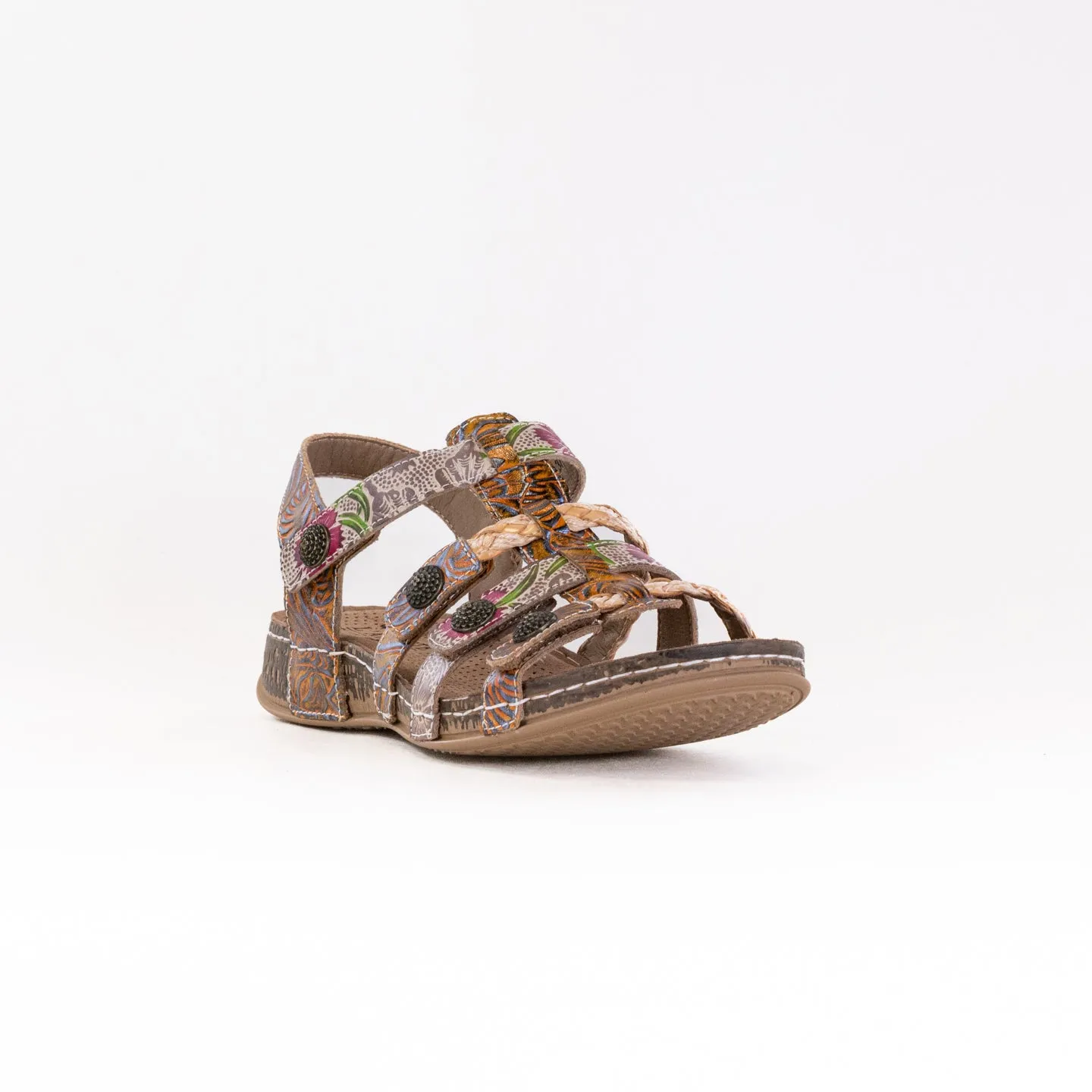 Spring Step L'Artiste Delila (Women's) - Mango Multi Beach Ready