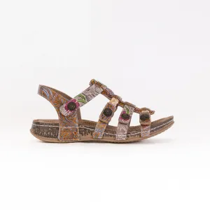 Spring Step L'Artiste Delila (Women's) - Mango Multi Trend Appeal Spring Step L'Artiste Delila (Women's) - Mango Multi Travel Ease