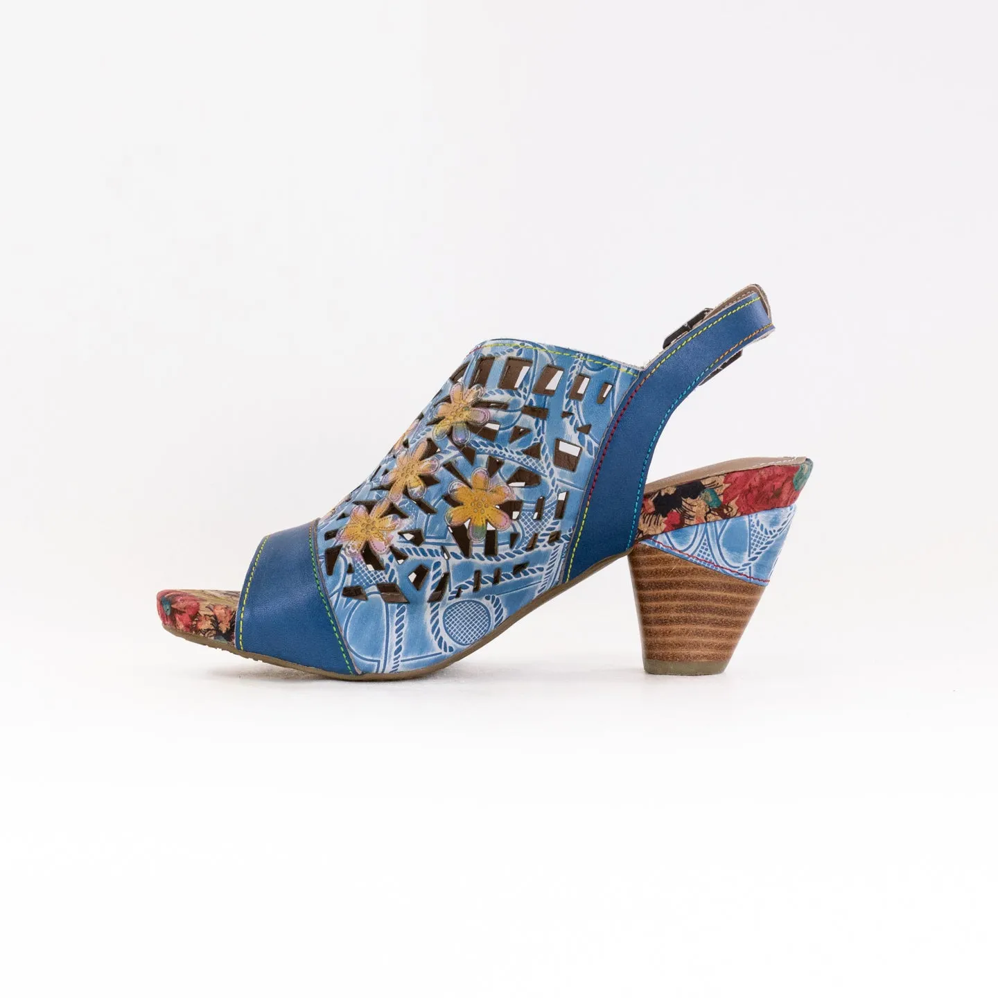 Spring Step L'Artiste Eclipsing (Women's) - Blue Multi Skin Feel