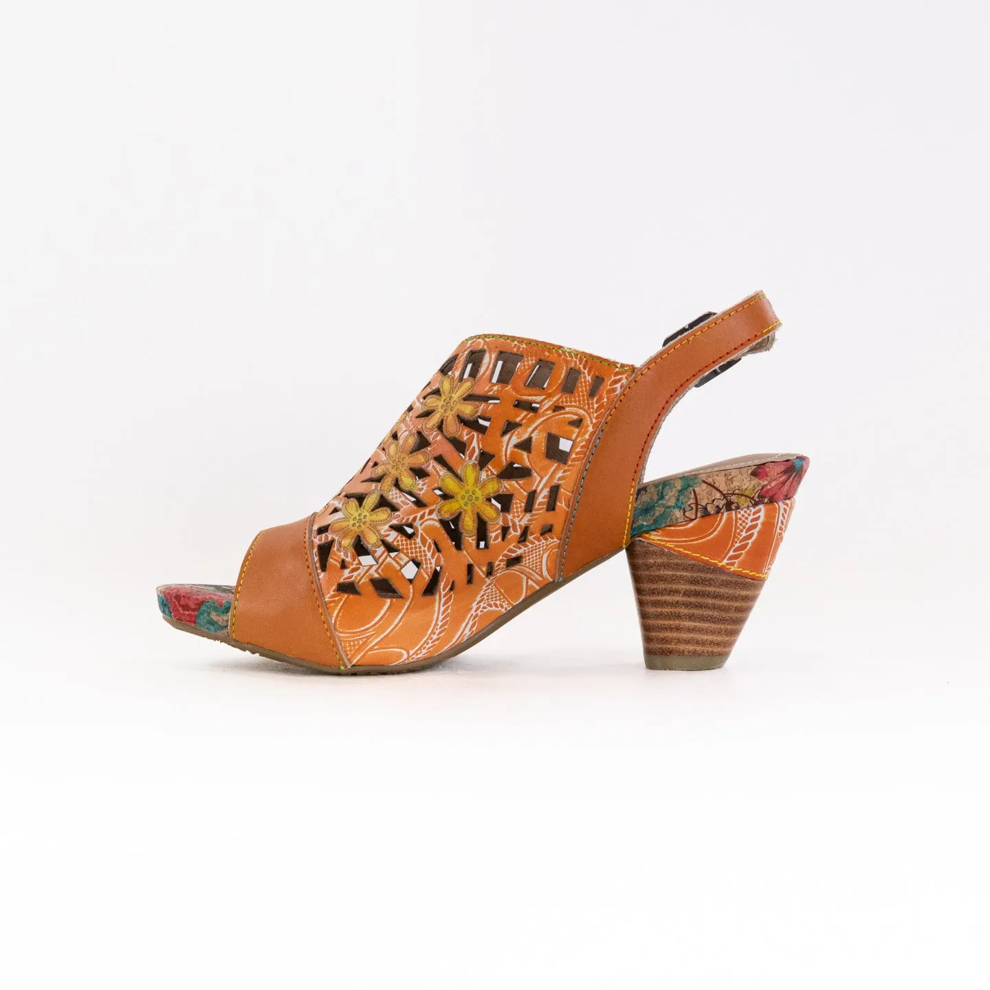 Spring Step L'Artiste Eclipsing (Women's) - Orange Multi Skin Fresh