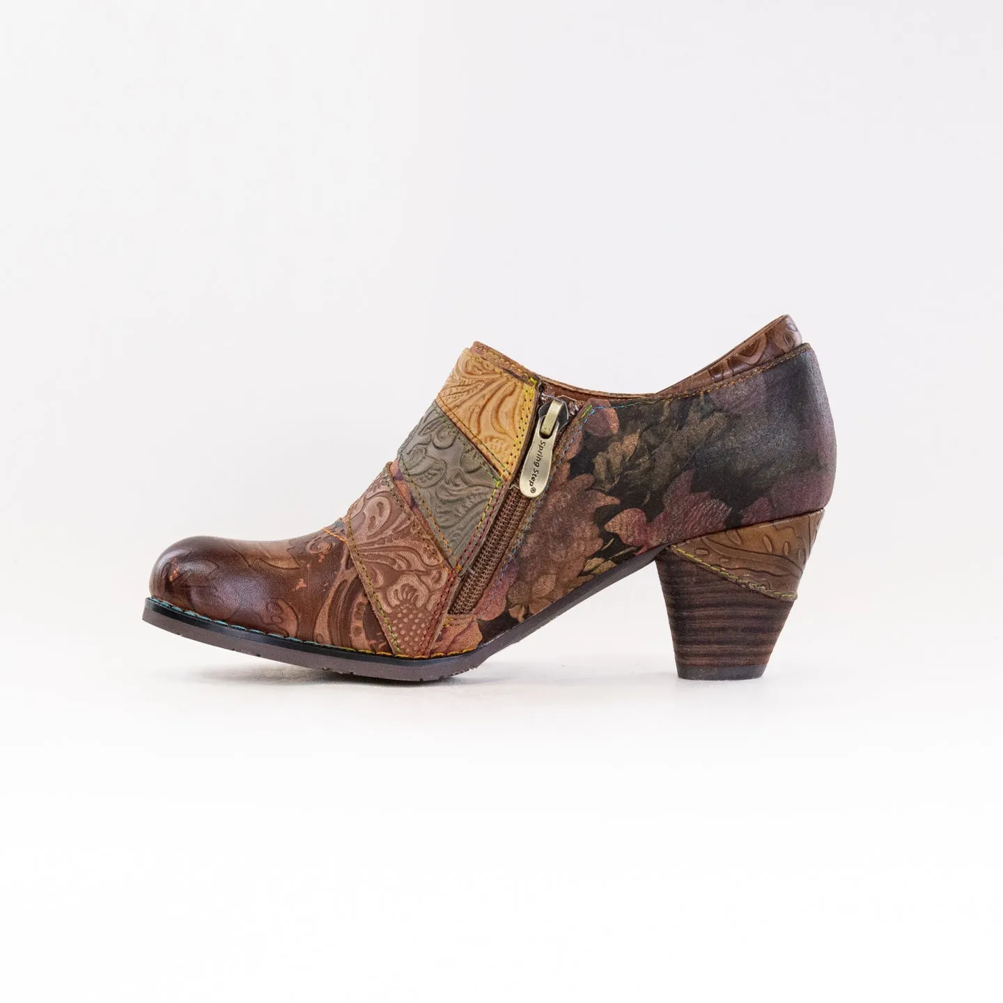 Spring Step L'Artiste Graphic (Women's) - Brown Multi air foam