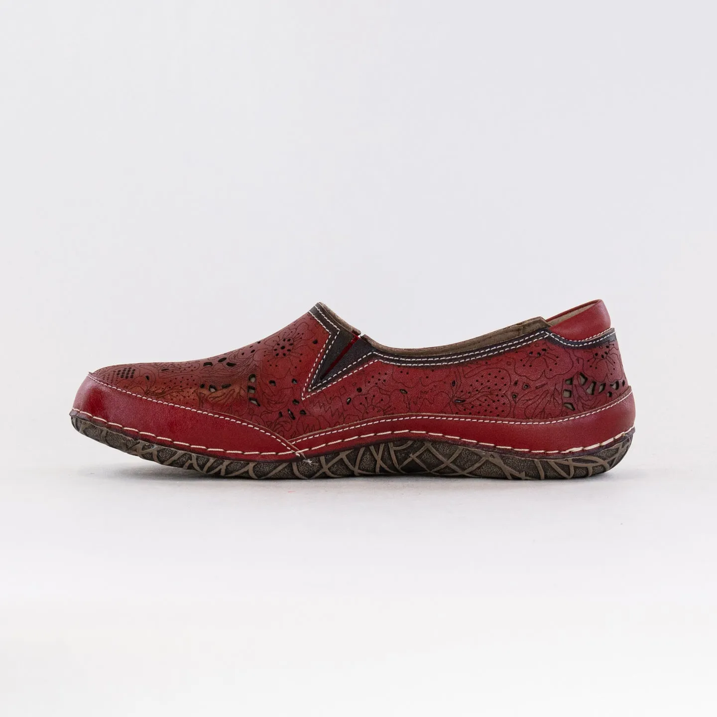 Spring Step L'Artiste Libora (Women's) - Red harsh ground