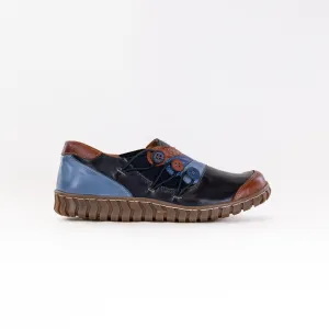 Spring Step Neeta (Women's) - Navy Multi Leather affordable luxury Spring Step Neeta (Women's) - Navy Multi Leather ageless design