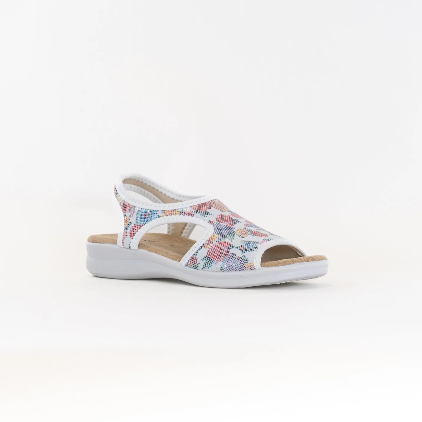 Spring Step Nyaman (Women's) - White Multi Skin Fresh