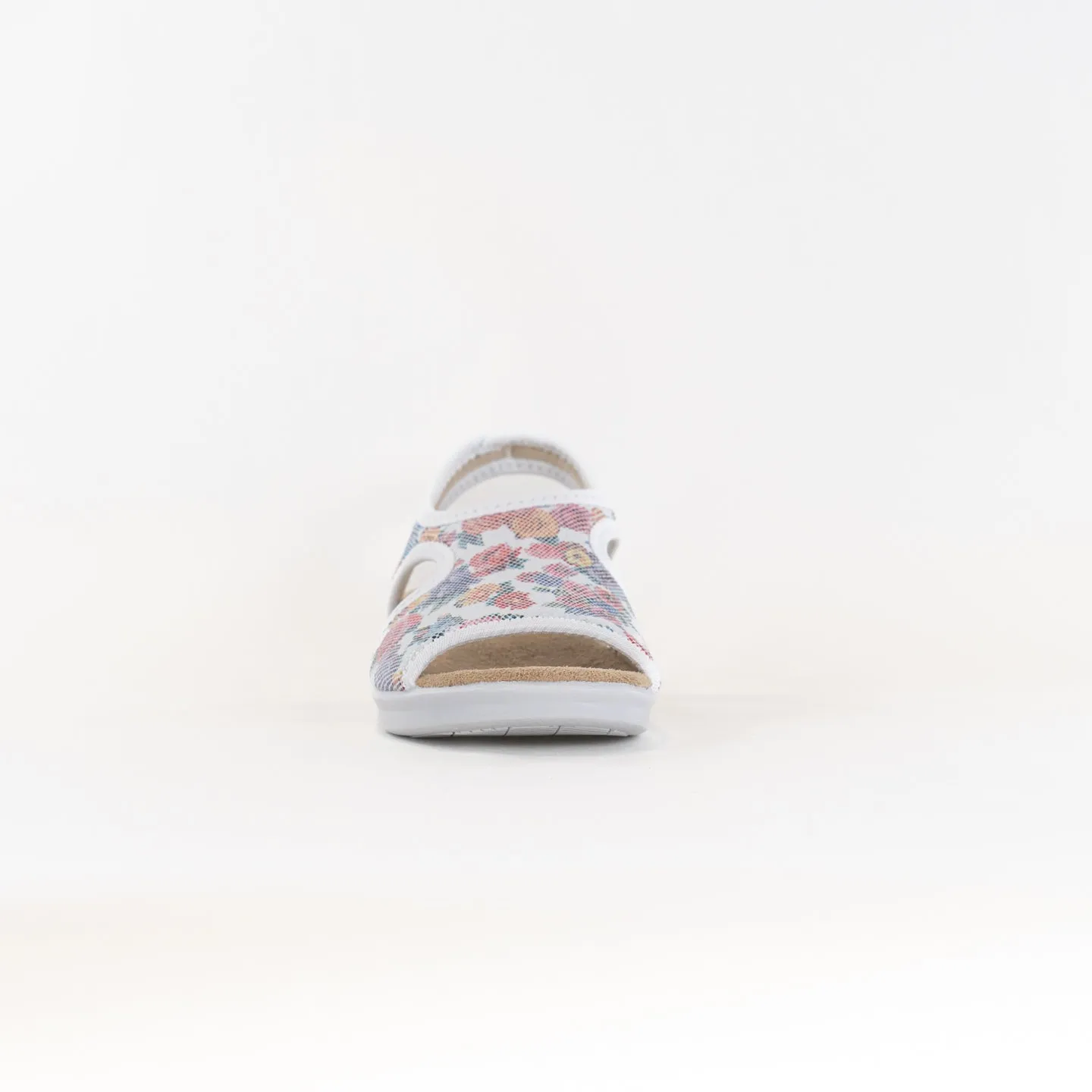 Spring Step Nyaman (Women's) - White Multi Sun Touch