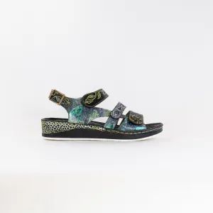 Spring Step Sumacah (Women's) - Black Multi Calm Flow Spring Step Sumacah (Women's) - Black Multi Casual Walks