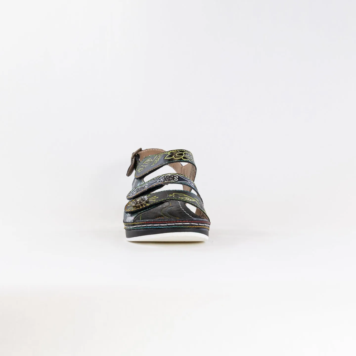Spring Step Sumacah (Women's) - Black Multi Sun Touch