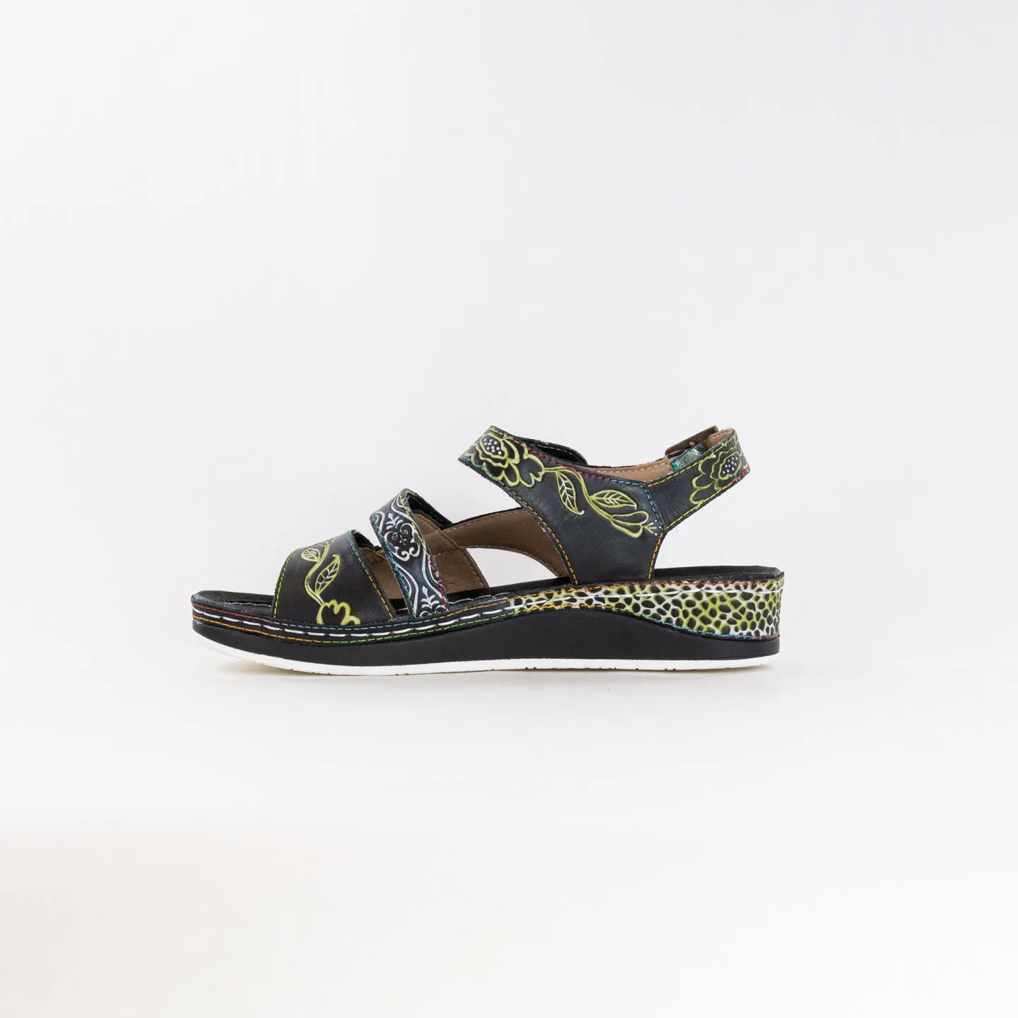 Spring Step Sumacah (Women's) - Black Multi Step Fresh