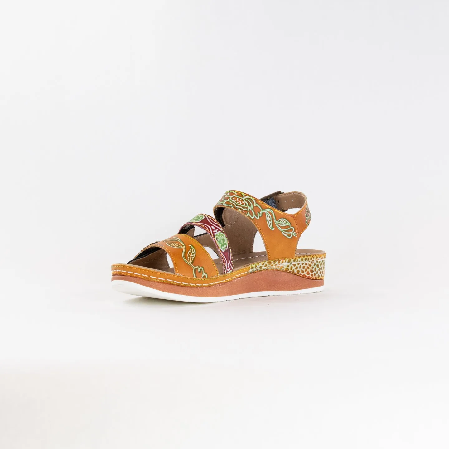 Spring Step Sumacah (Women's) - Camel Multi Barefoot Feel