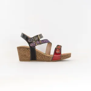 Spring Step Tanja (Women's) - Red Multi Simple Style Spring Step Tanja (Women's) - Red Multi Flexible Fit