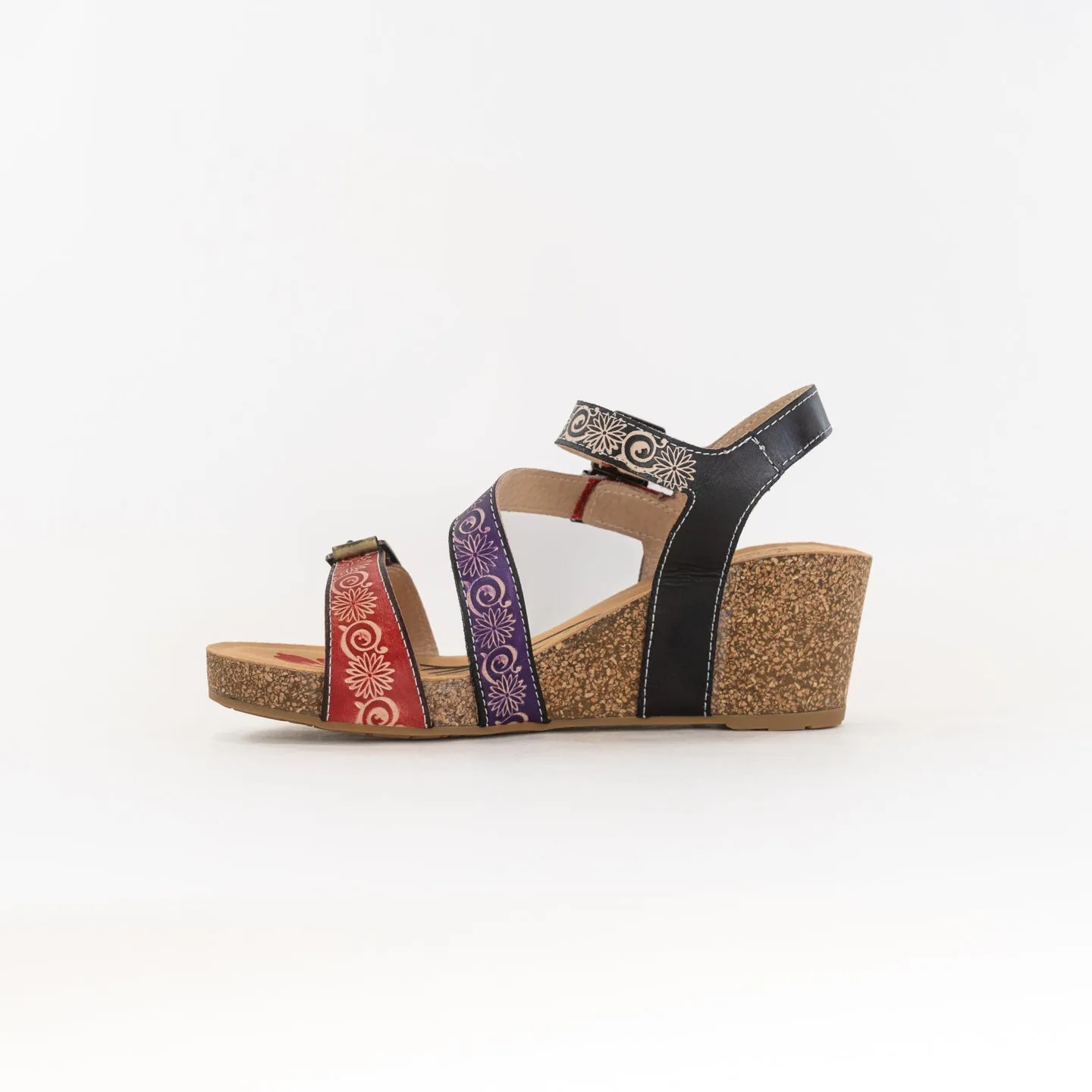 Spring Step Tanja (Women's) - Red Multi Style Calm
