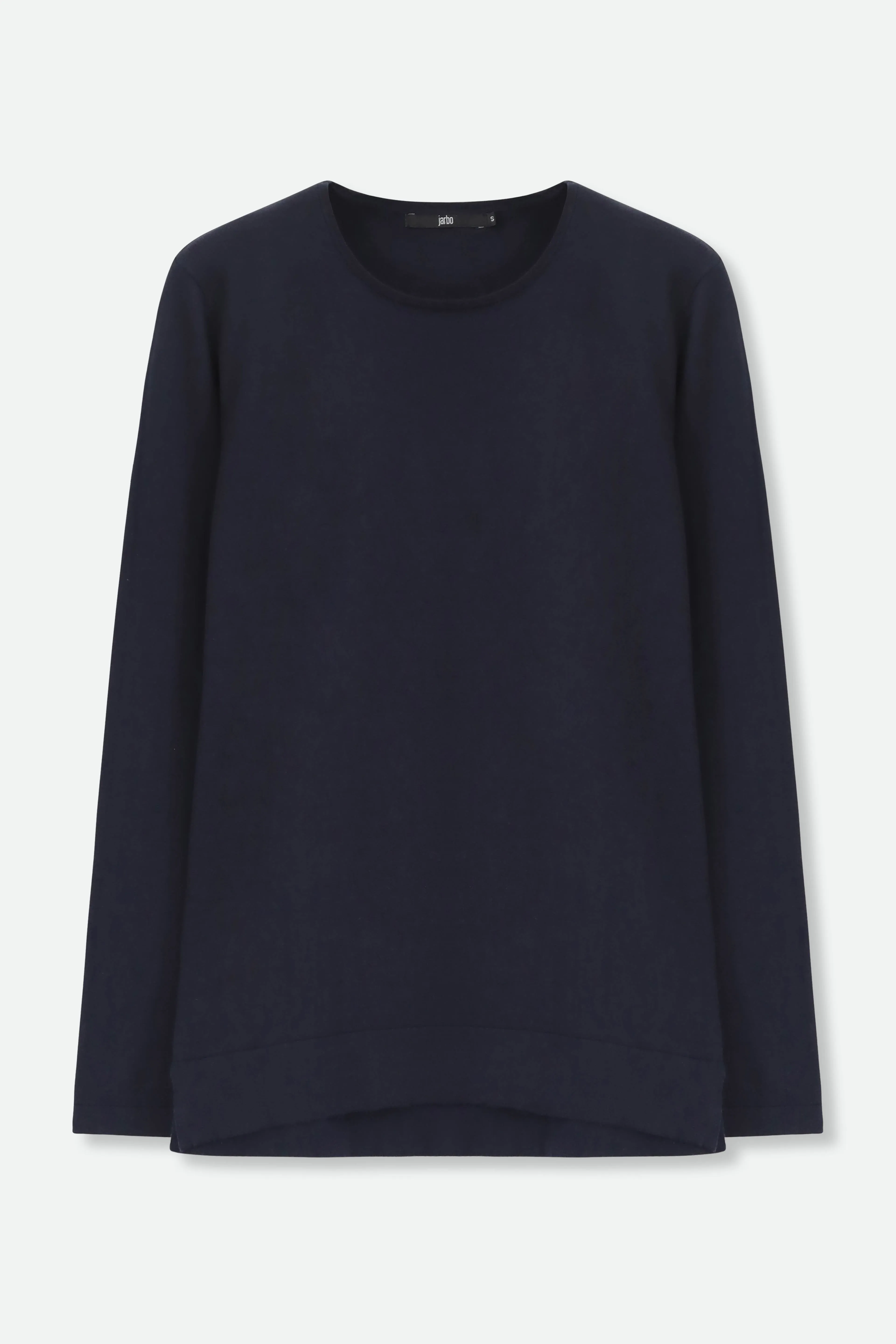 STEVIE LONG SLEEVE CREW IN KNIT PIMA COTTON fresh tone