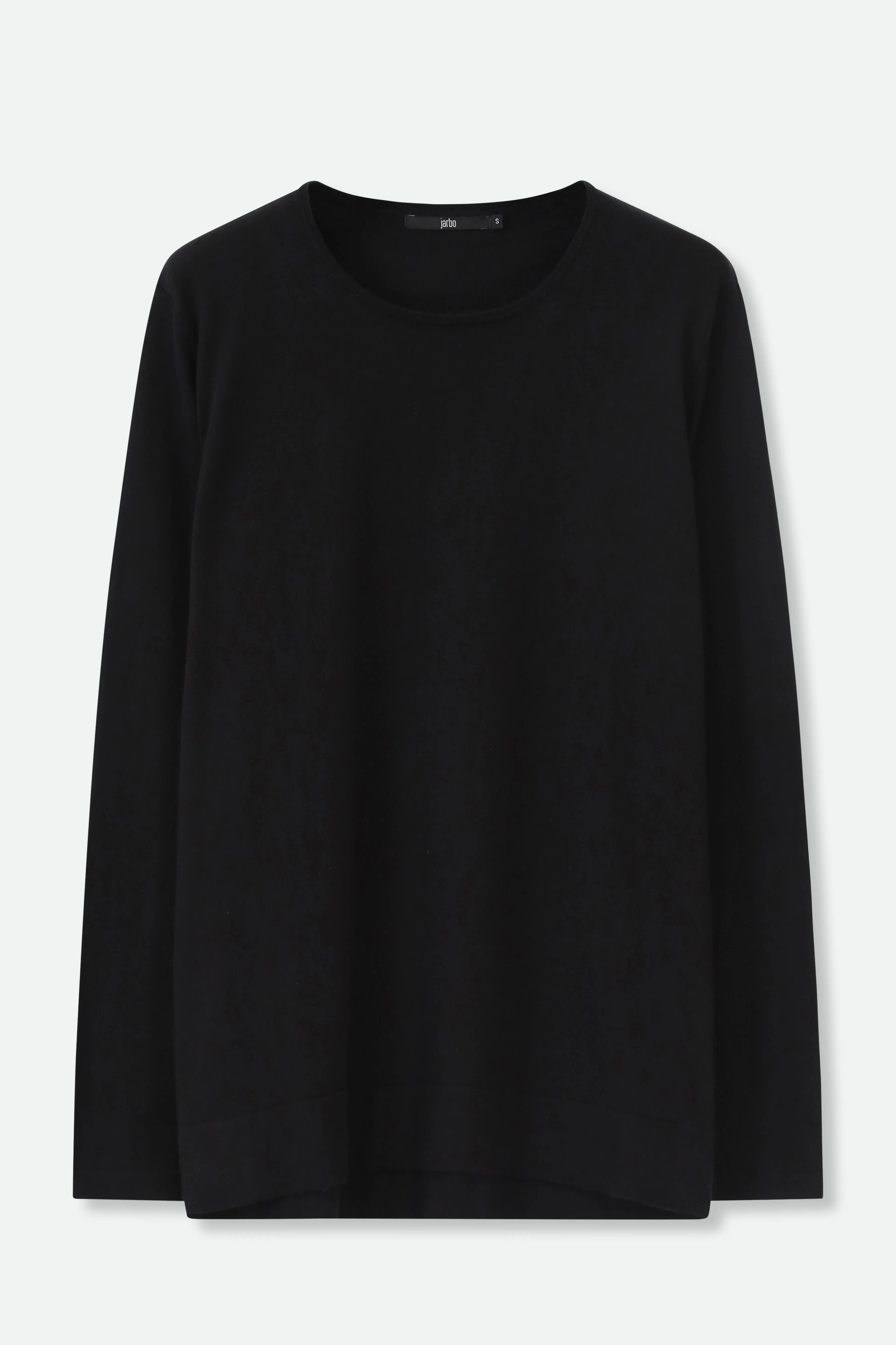 STEVIE LONG SLEEVE CREW IN KNIT PIMA COTTON flow mode