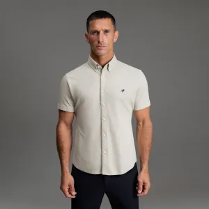 Stretch Oxford Short Sleeve Shirt comfy wear