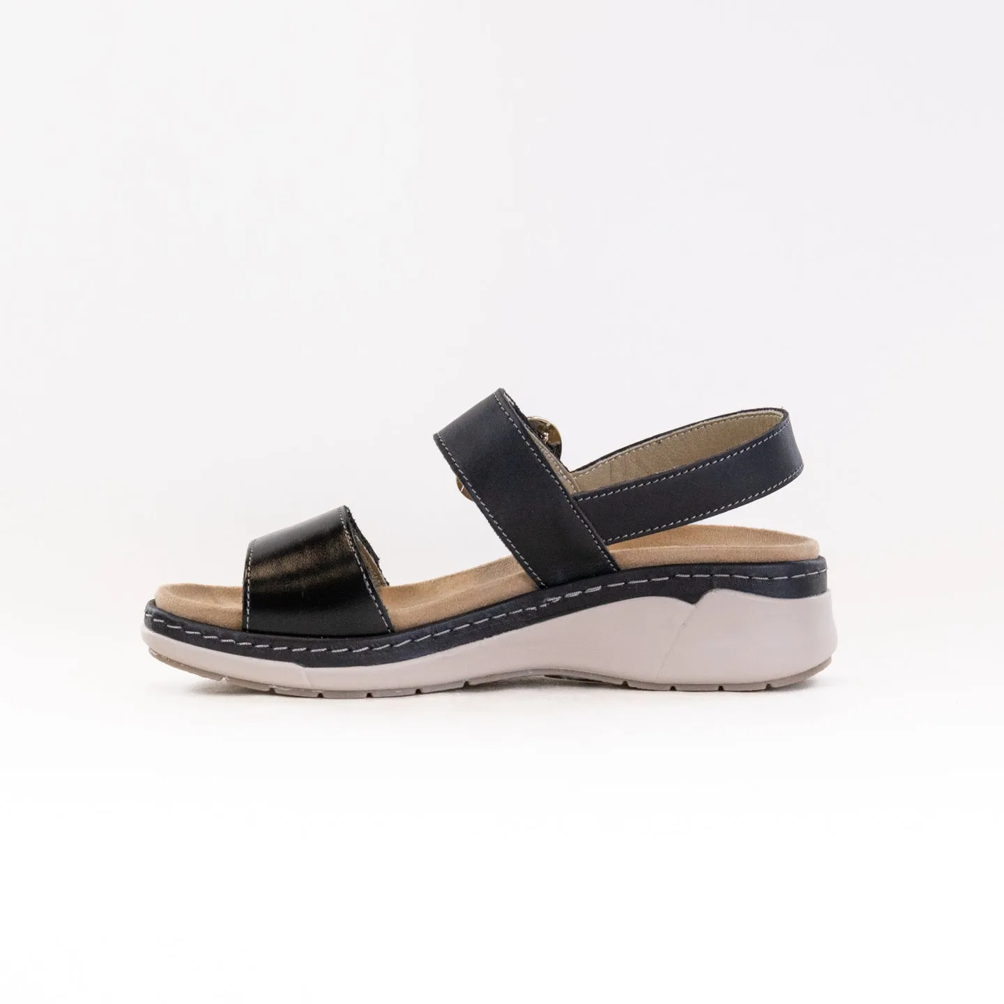 Suave Silveria (Women's) - Black/Black Barefoot Feel