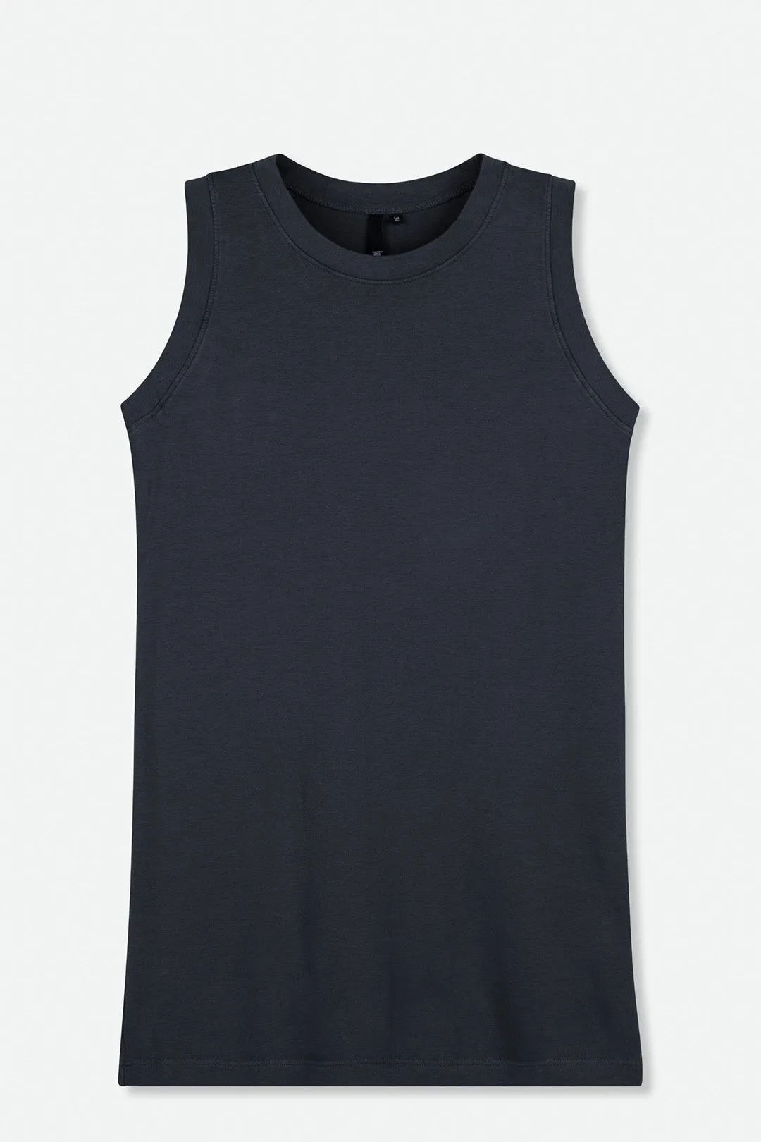 TANK TOP CREW IN PIMA COTTON STRETCH LIMITED EDITION thought detail
