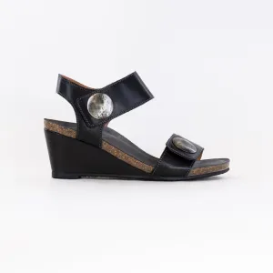 Taos Carousel 3 Wedge Sandal (Women's) - Black All Day Taos Carousel 3 Wedge Sandal (Women's) - Black Slow Style
