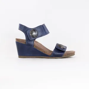 Taos Carousel 3 Wedge Sandal (Women's) - Dark Blue Leather Morning Glow Taos Carousel 3 Wedge Sandal (Women's) - Dark Blue Leather Island Vibes