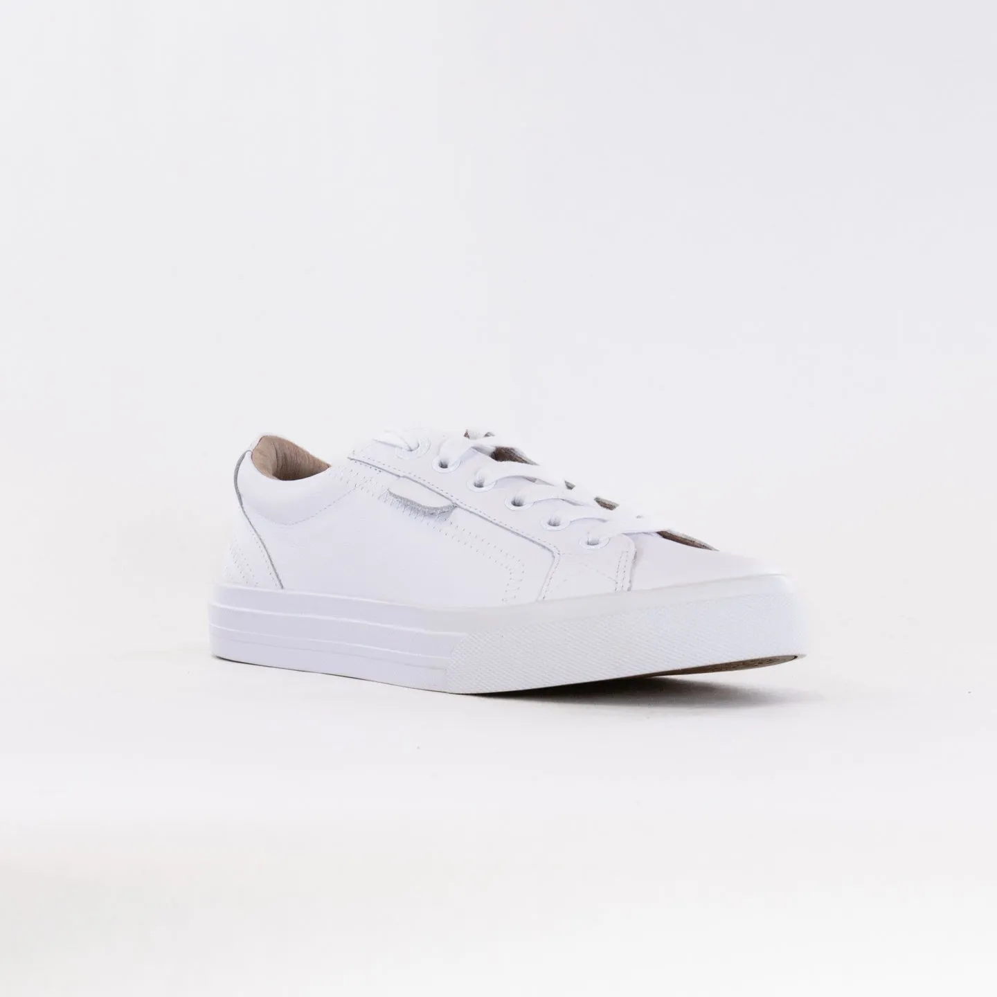 Taos Plim Soul Lux (Women's) - White Leather long distance