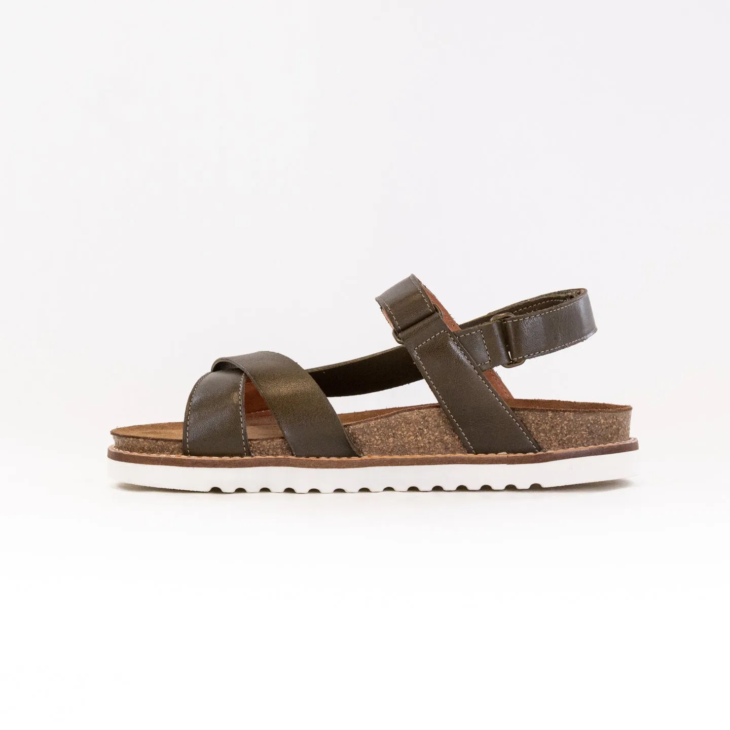 Taos Sideways (Women's) - Olive Lazy Look