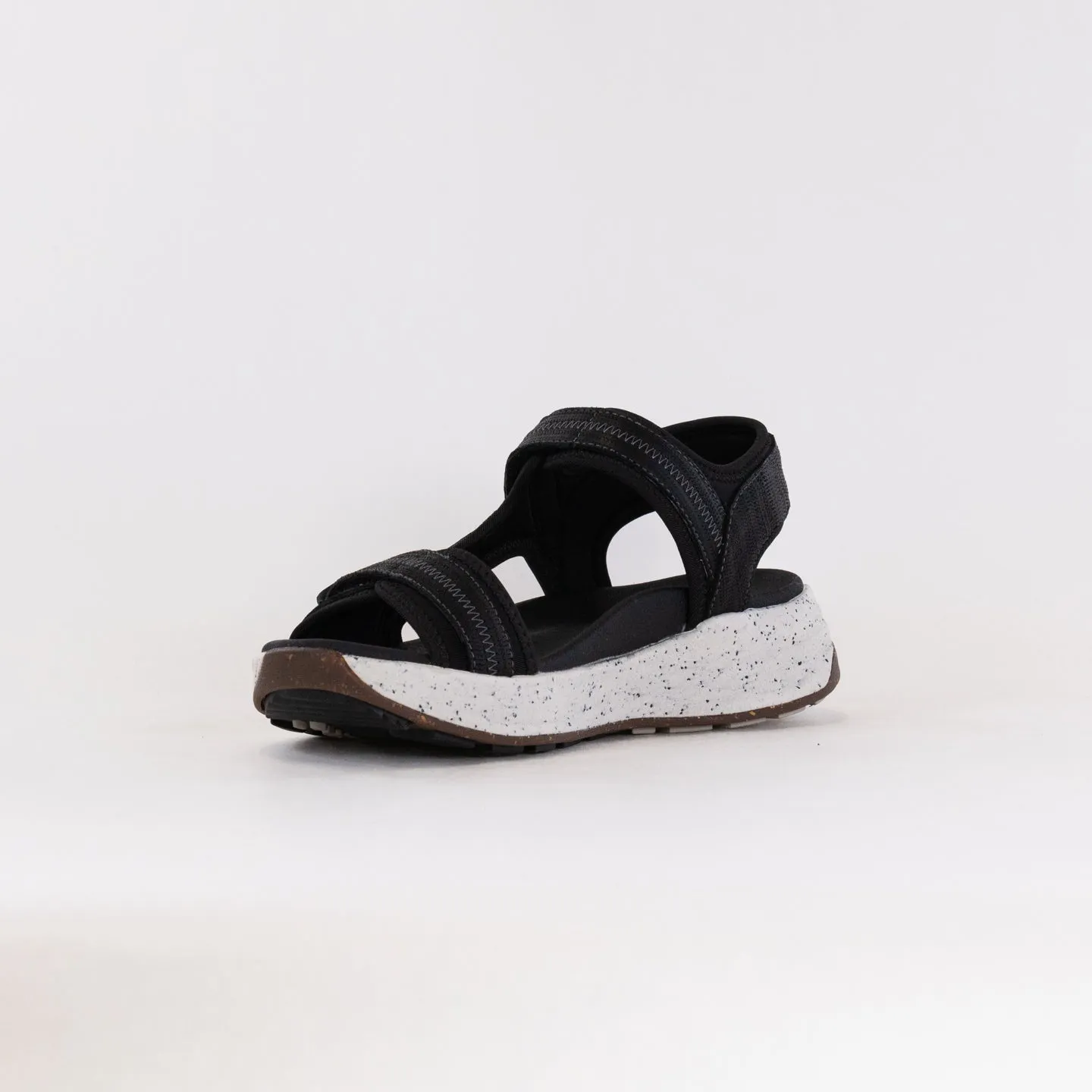 Taos Super Side (Women's) - Black Emboss Ease Walk