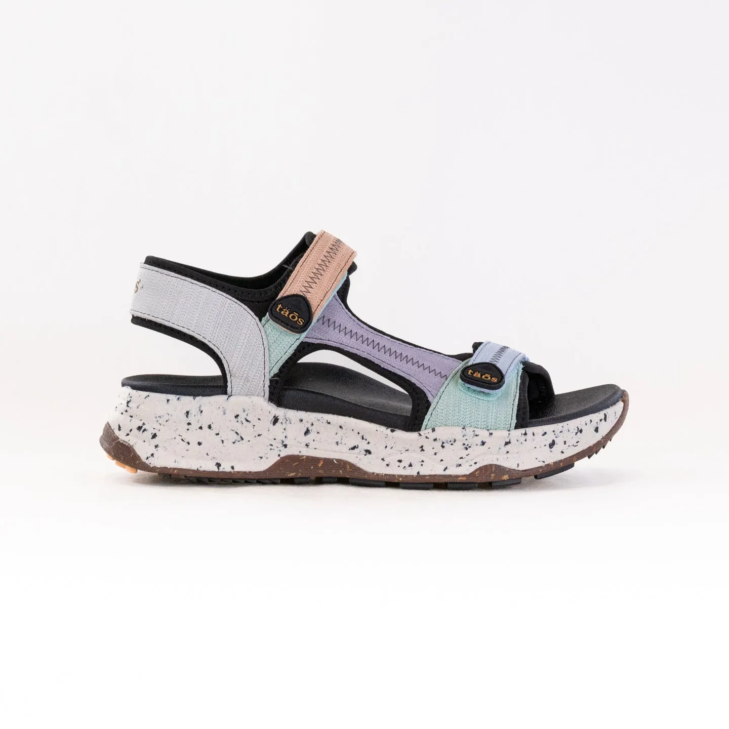 Taos Super Side (Women's) - Retro Embossed Multi Clean Step