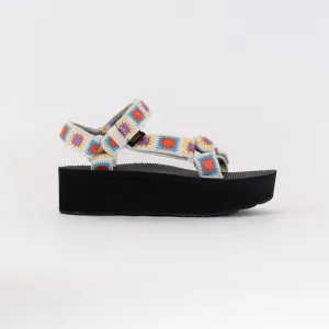 Teva Flatform Universal Crochet (Women's) - Explore Sunny Days Teva Flatform Universal Crochet (Women's) - Explore Light Look