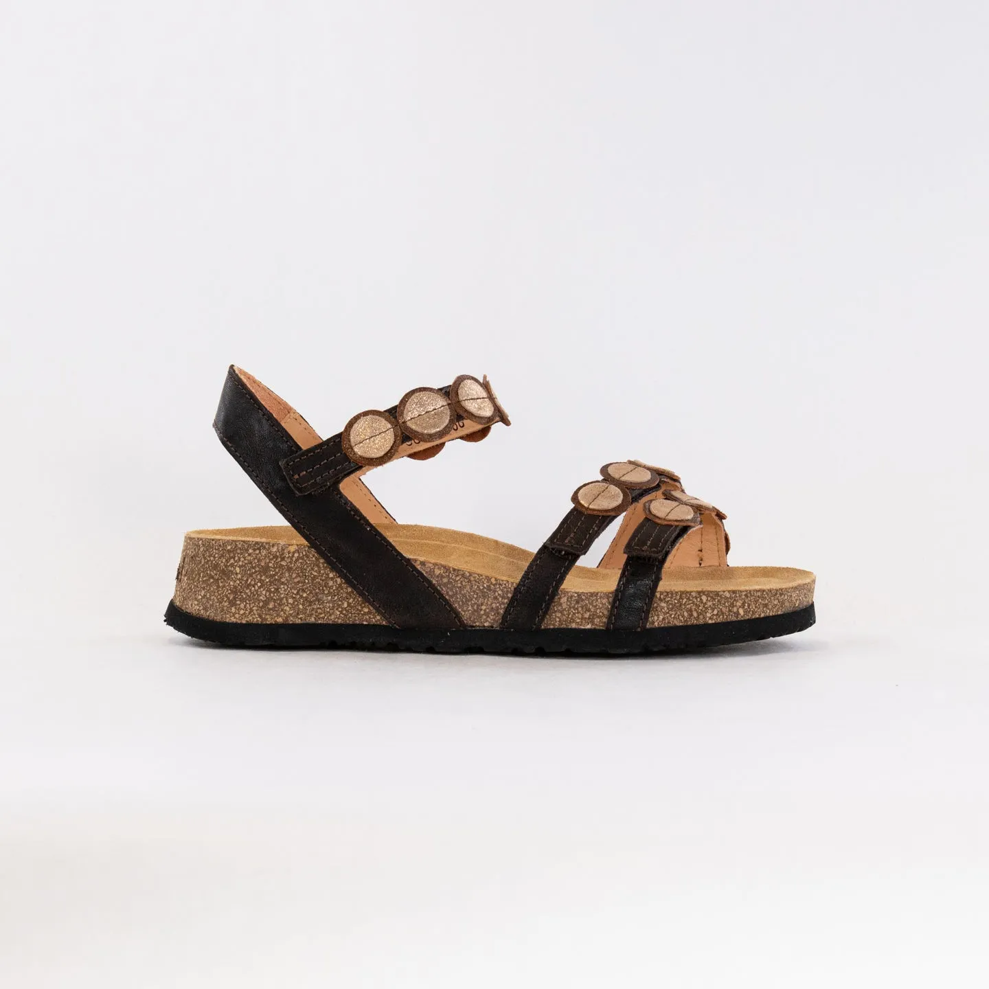 Think Koak Sandal 322 (Women's) - Espresso Soft Support