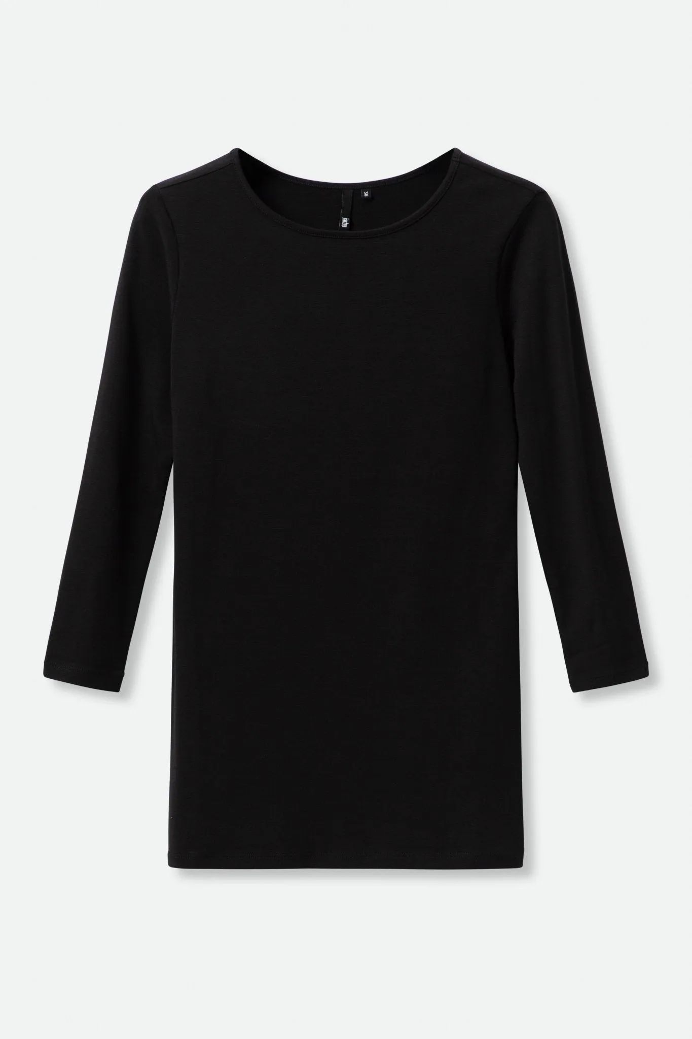 THREE-QUARTER SLEEVE BATEAU IN PIMA COTTON STRETCH move freely