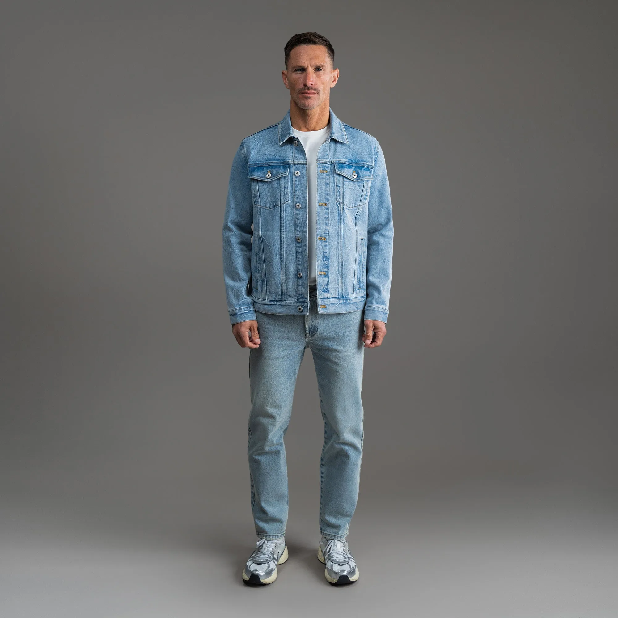 True Denim Jacket - Sandblast soul touch