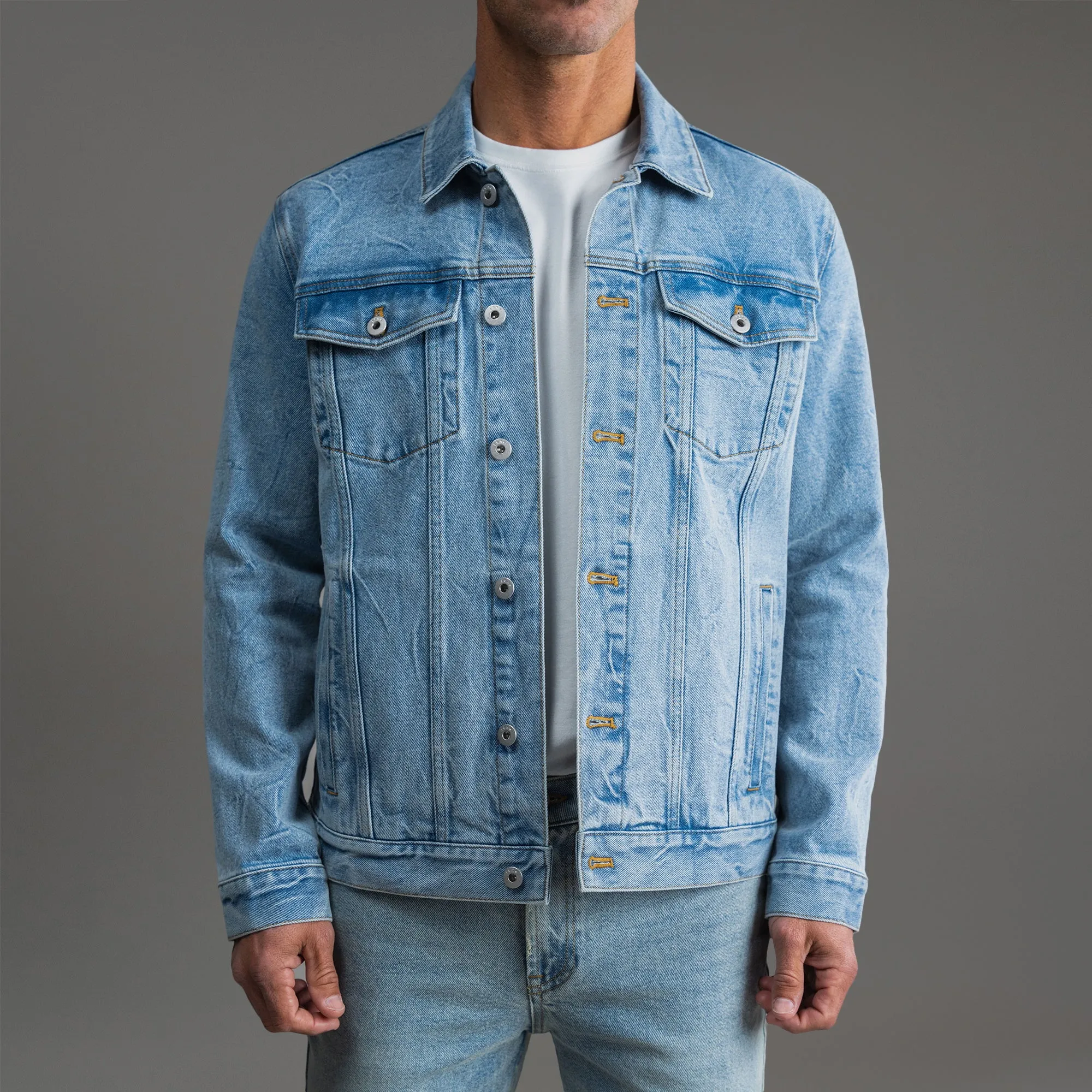 True Denim Jacket - Sandblast hiking ready