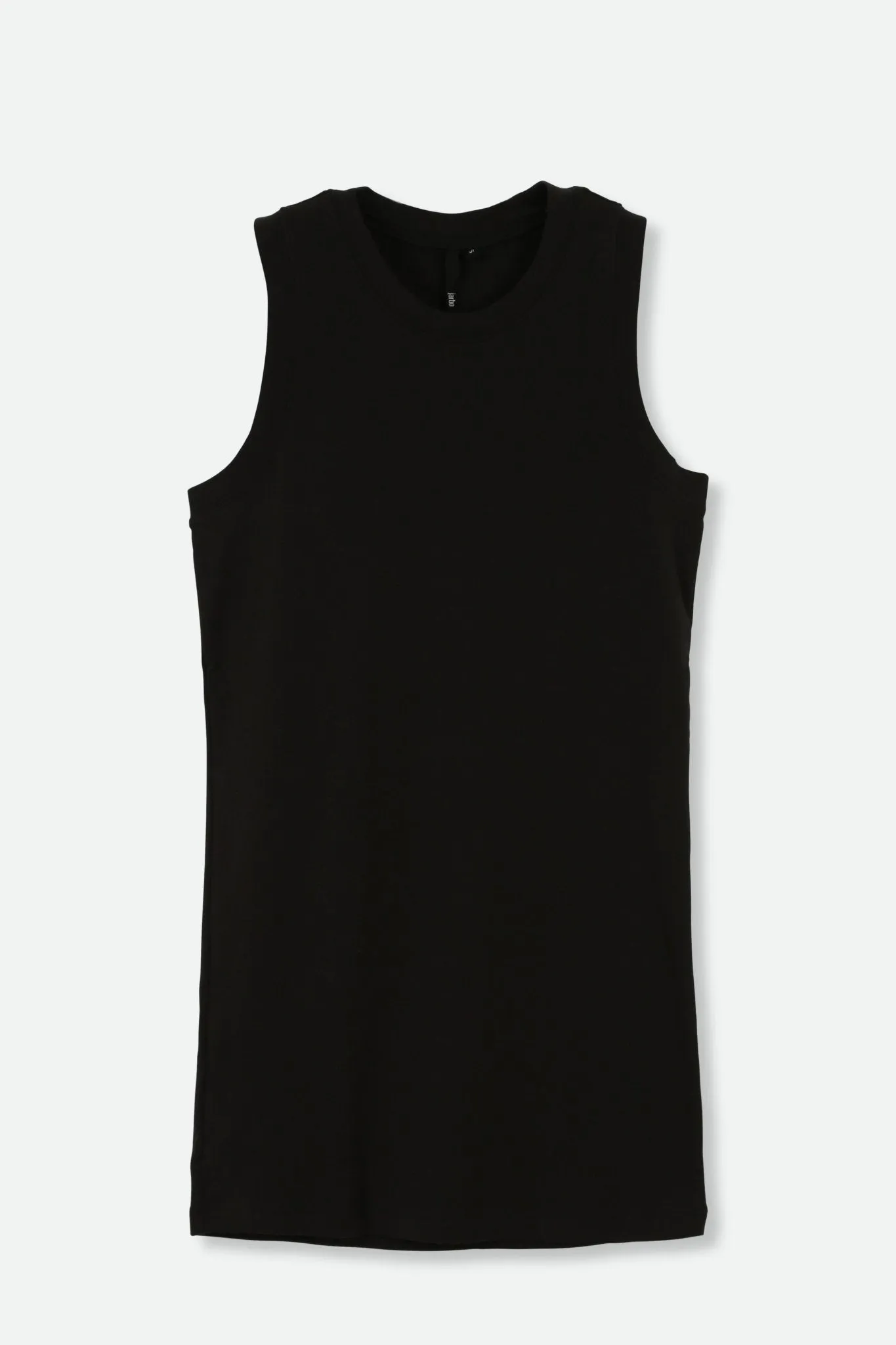 TUNIC LENGTH MUSCLE TANK IN PIMA COTTON STRETCH handmade feel